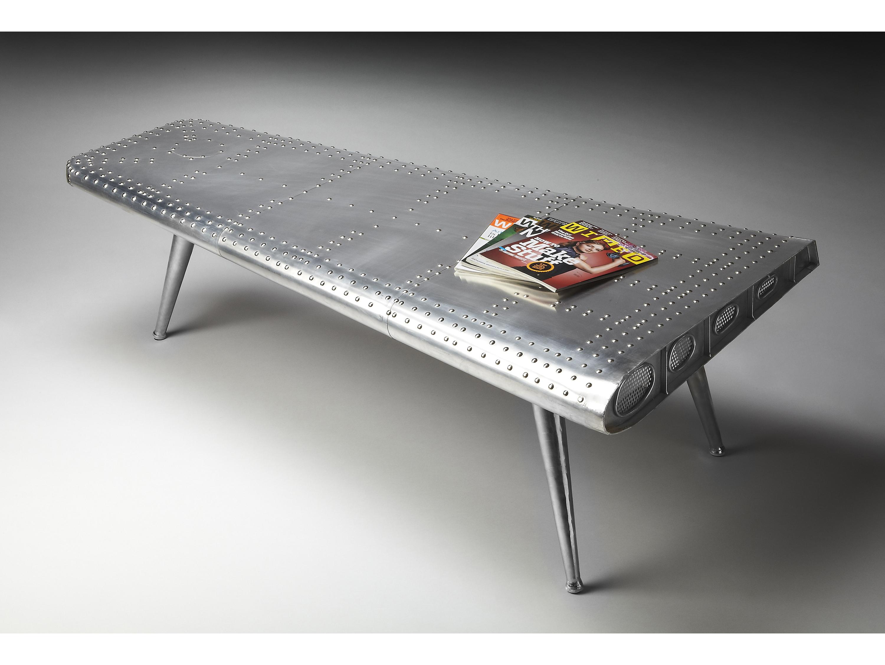 Butler Midway Rectangular Metalworks Coffee Table