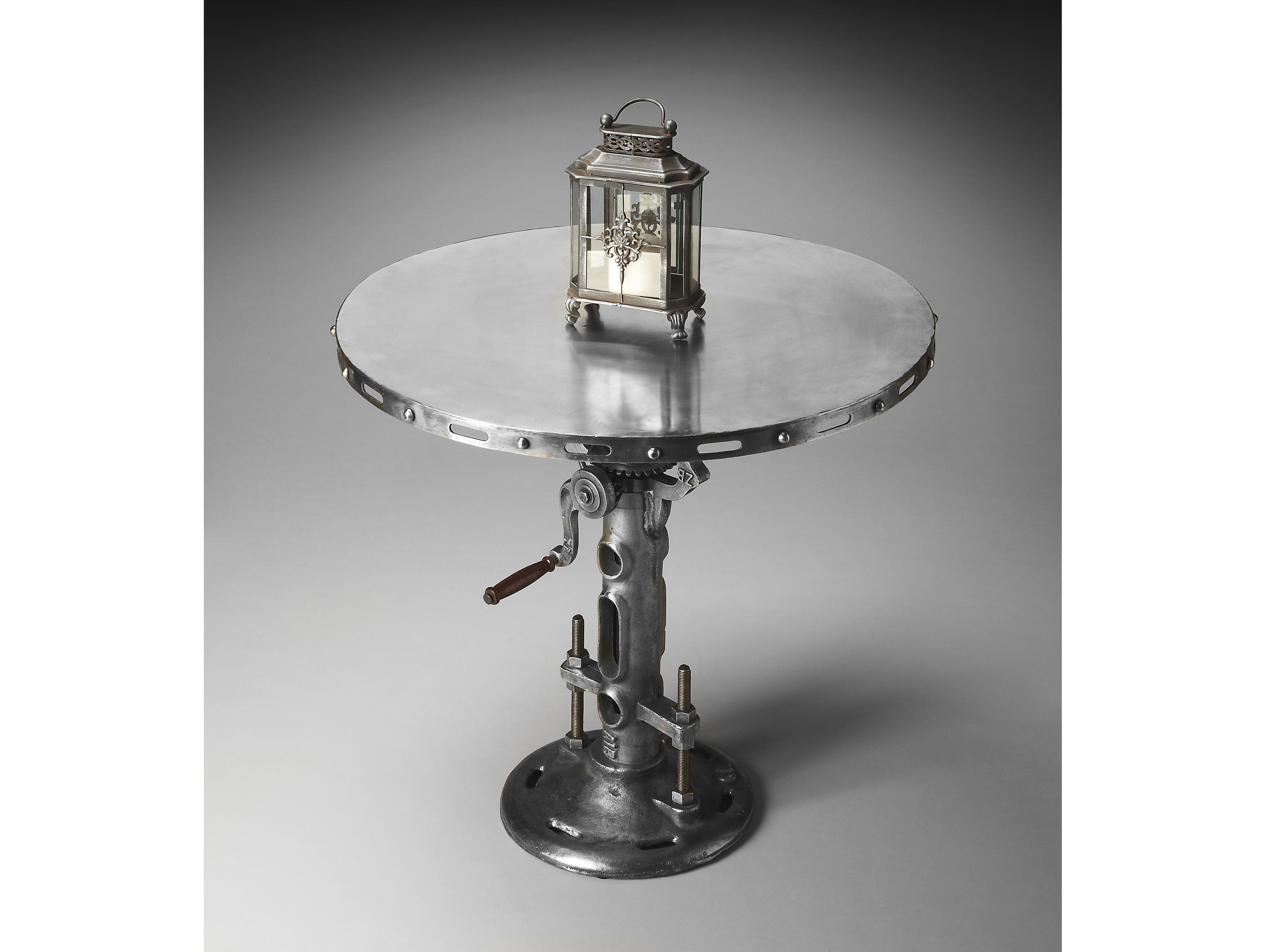 Butler Fenwick Metalworks Round Bar Table