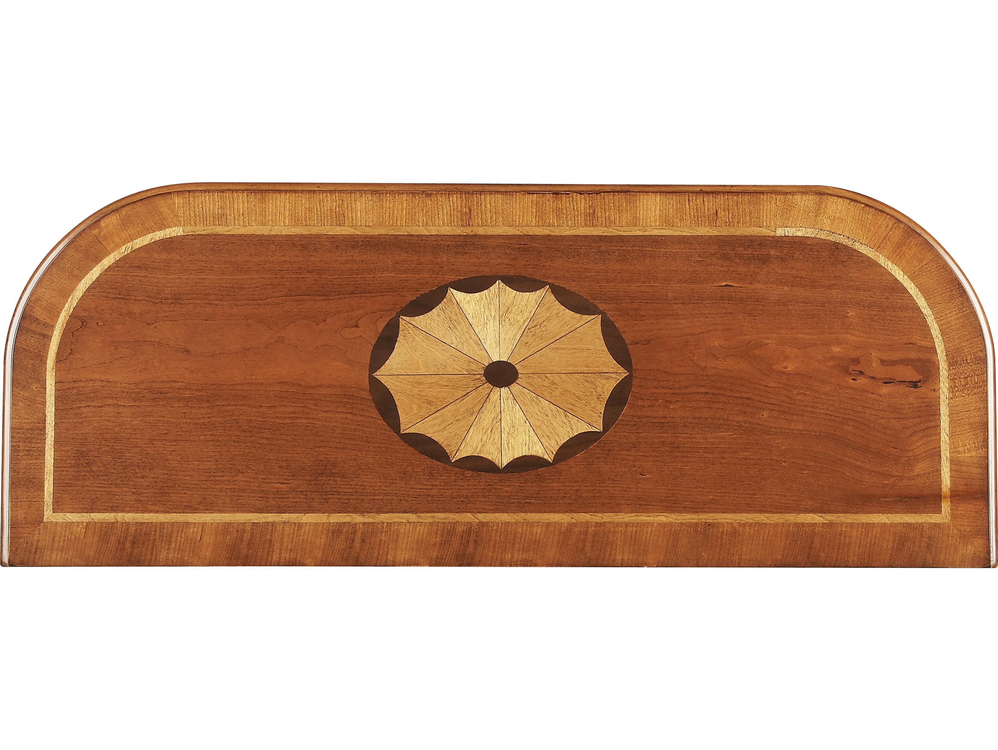 Butler Ridgeland Demilune Wood Olive Ash Console Table