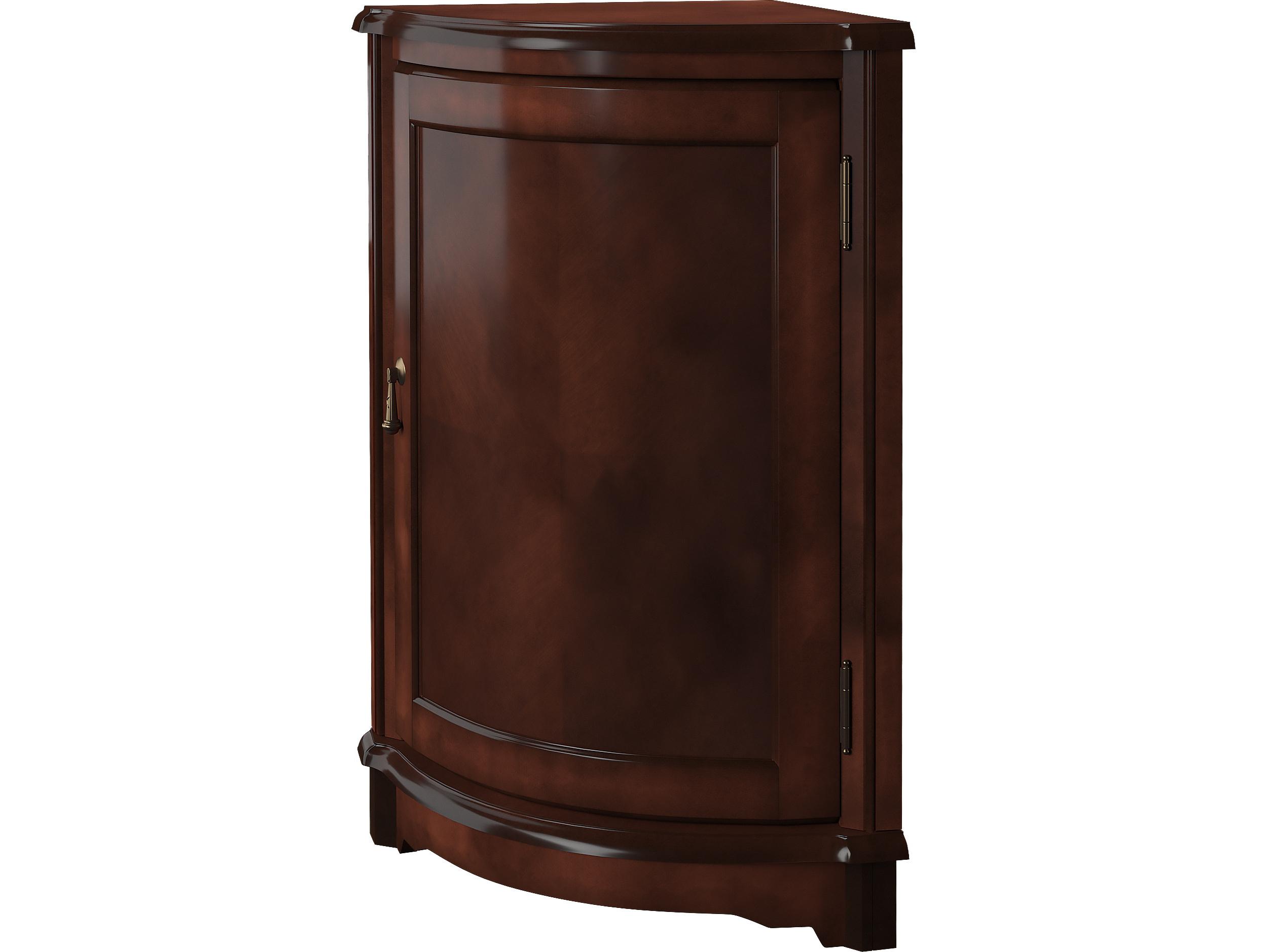 Butler Durham Cherry Brown Rubberwood Accent Cabinet