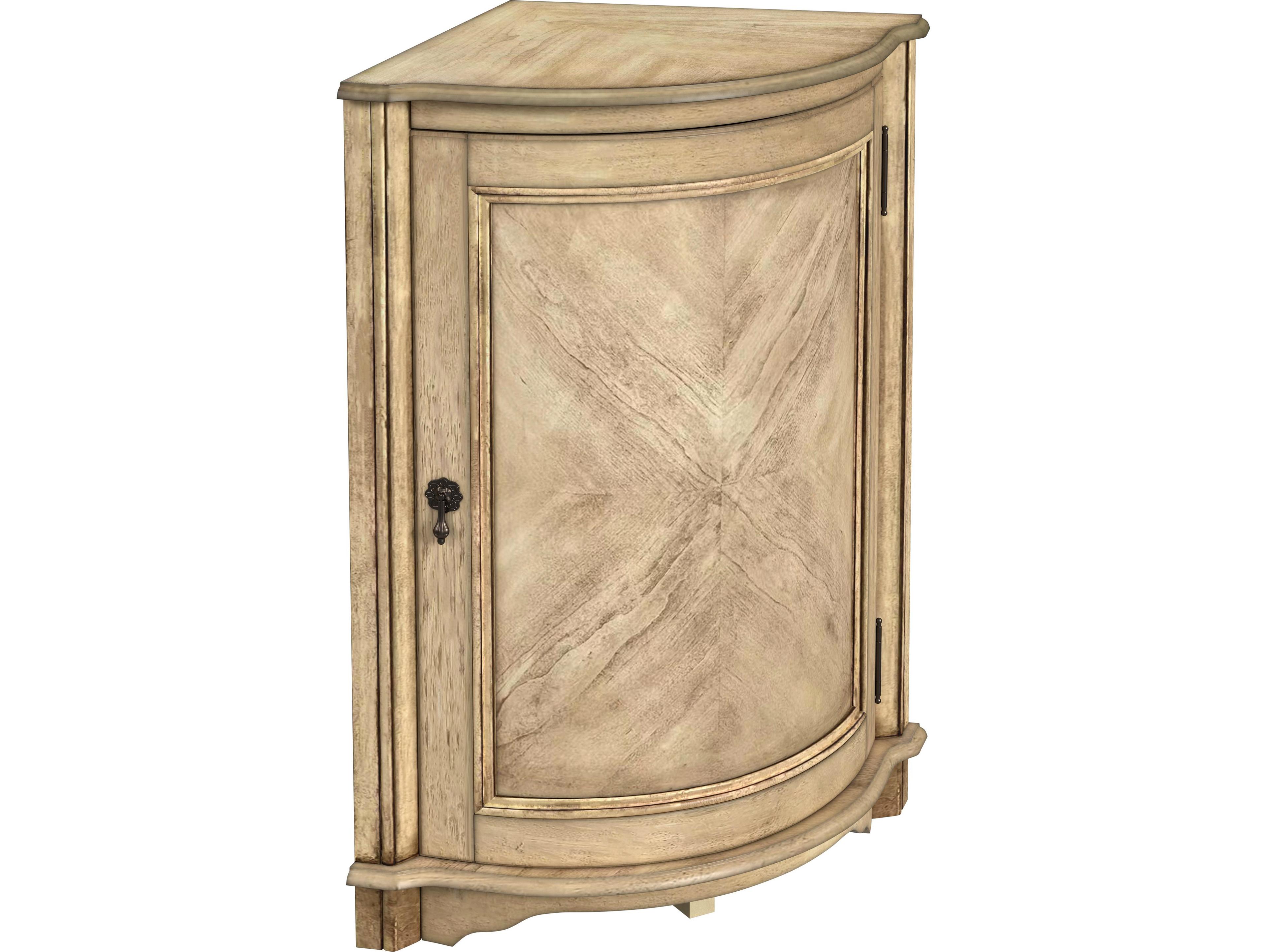 Butler Durham Cherry Beige Rubberwood Accent Cabinet