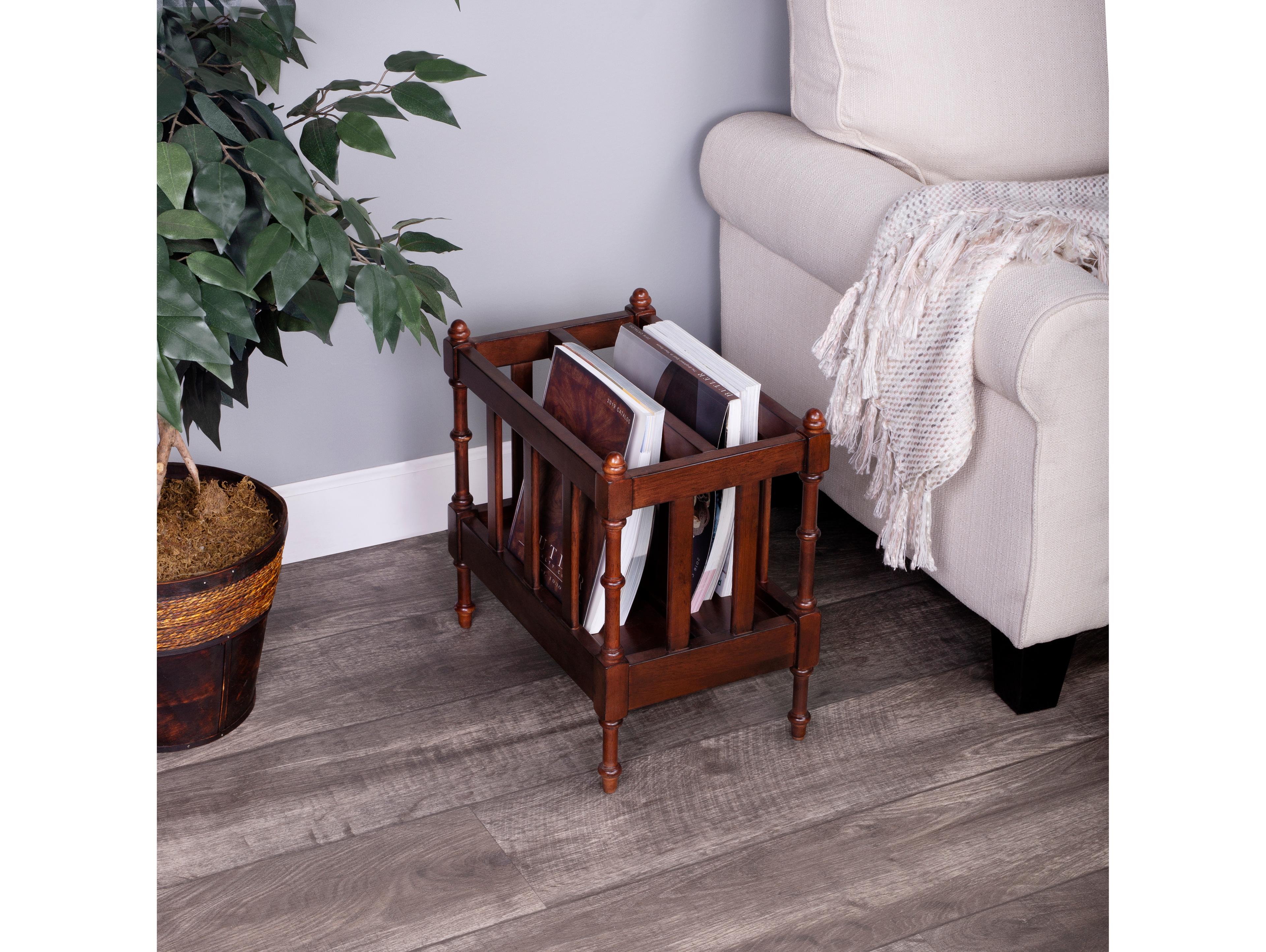 Butler Holden Antique Cherry Magazine Rack