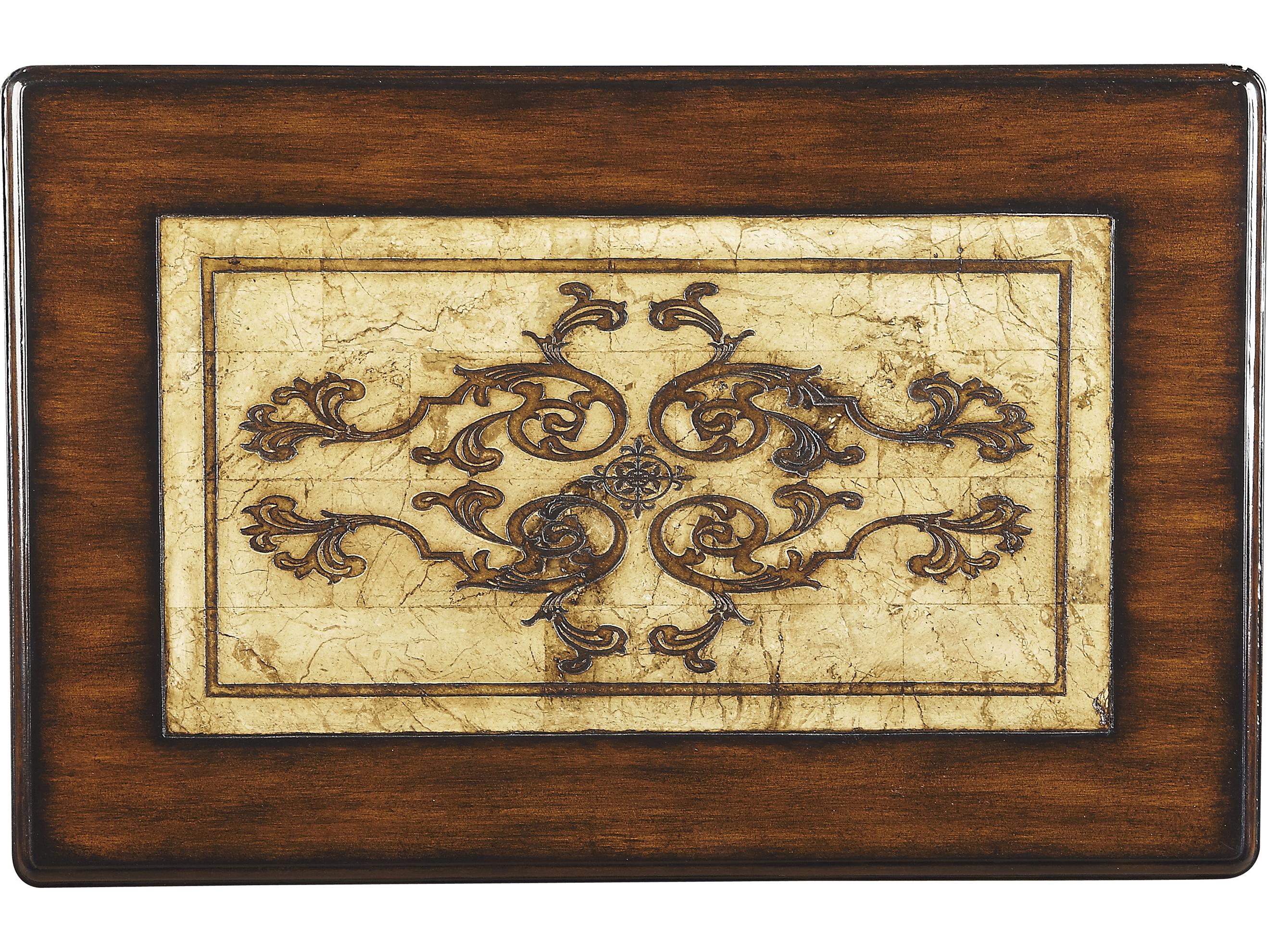 Butler Gregorio Rectangular Stone Heritage End Table