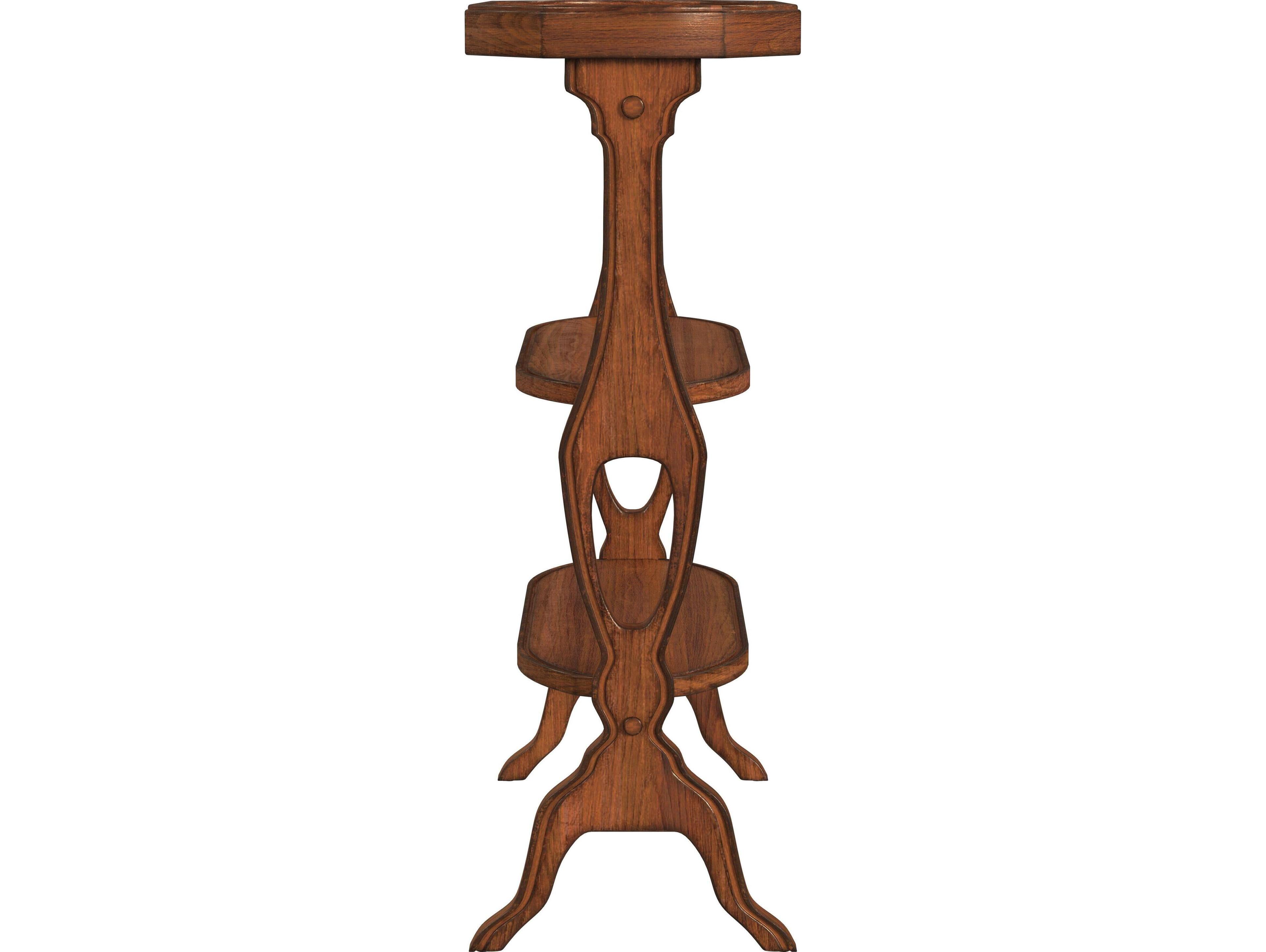 Butler Hadley Octagon Wood Olive Ash End Table