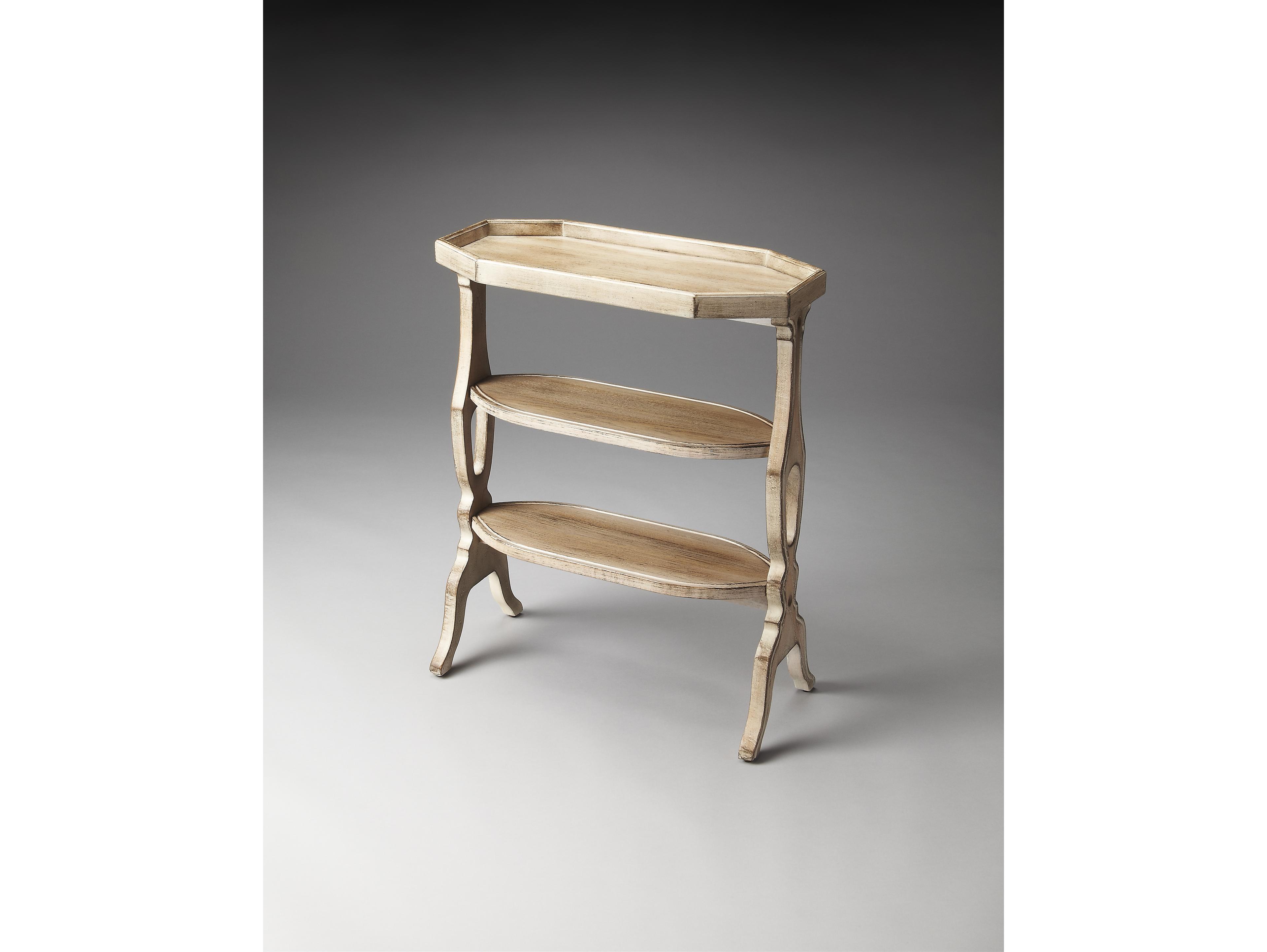 Butler Hadley Octagon Driftwood End Table
