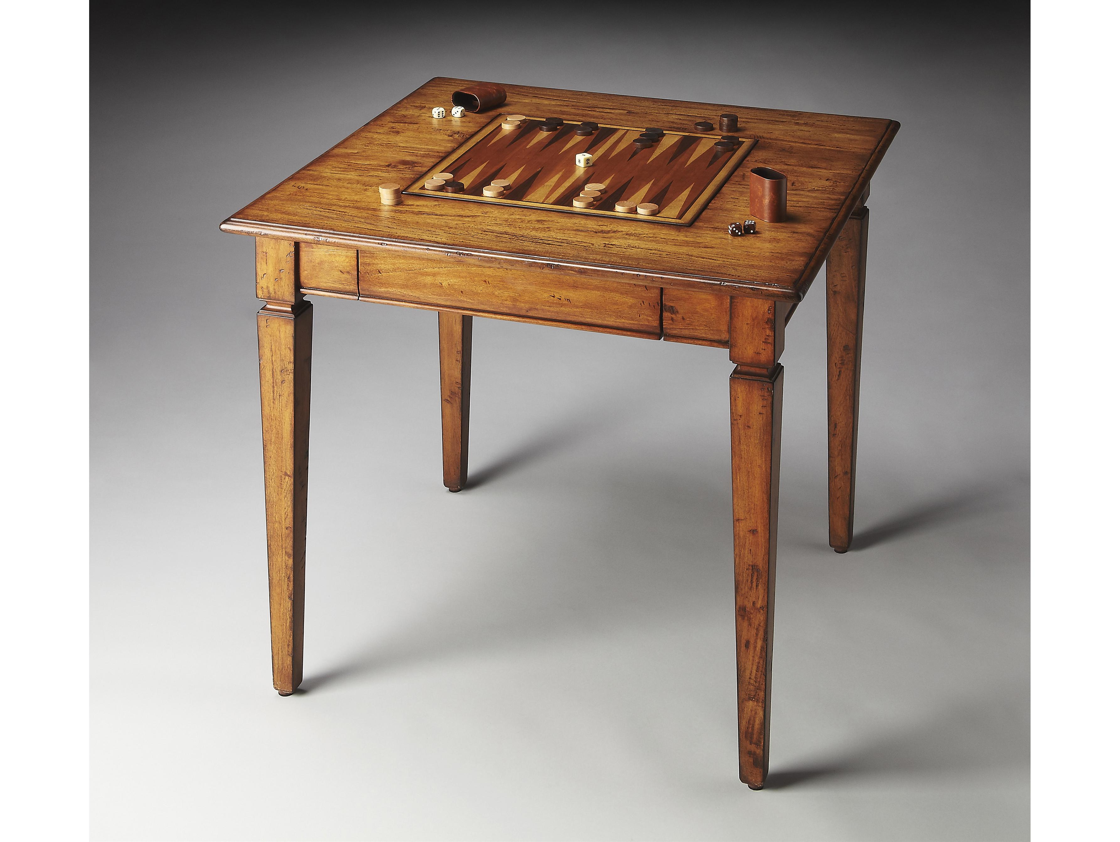 Butler Breckinridge Brown Mountain Lodge Game Table