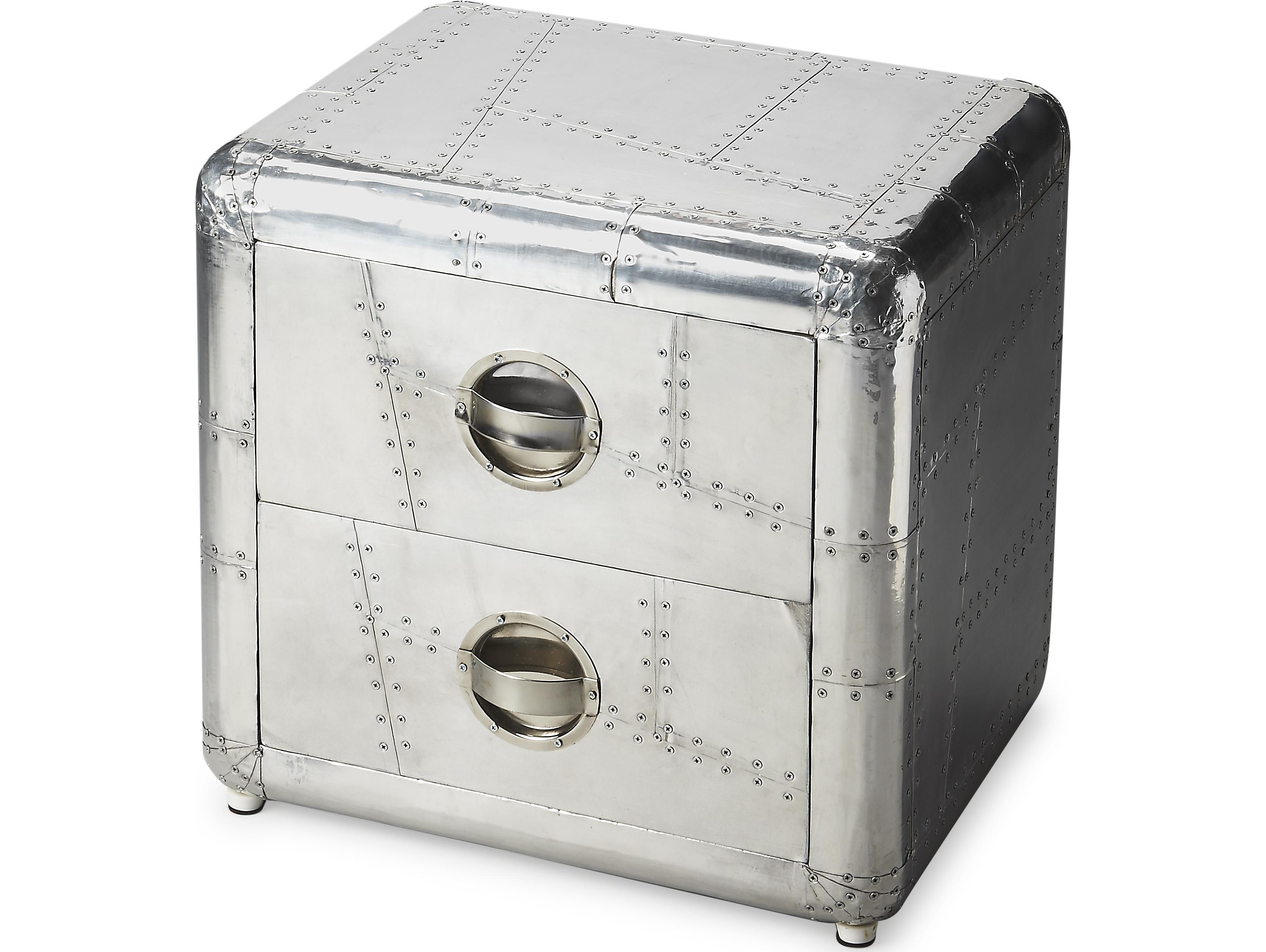 Butler Midway Rectangular Metalworks End Table