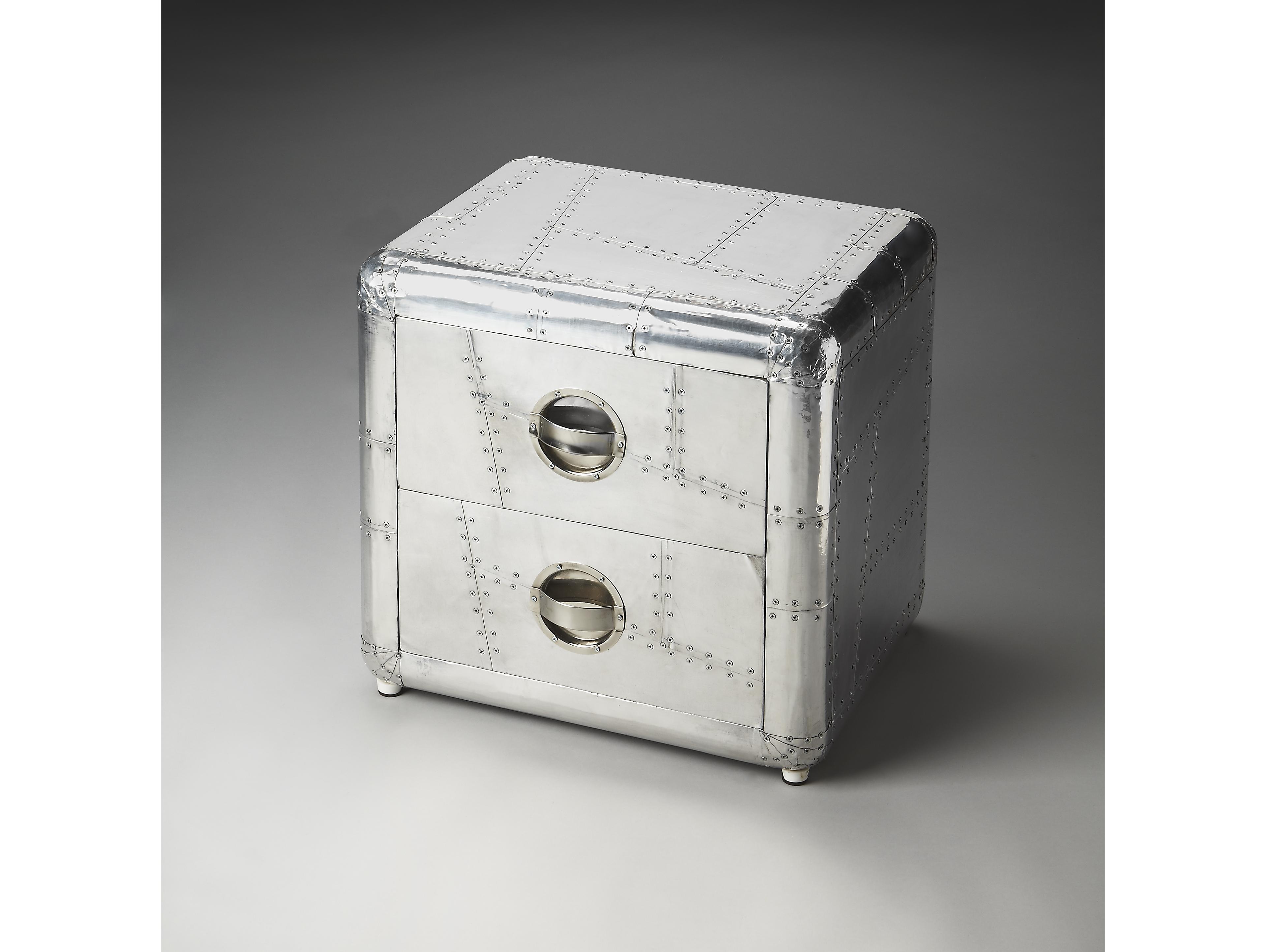 Butler Midway Rectangular Metalworks End Table