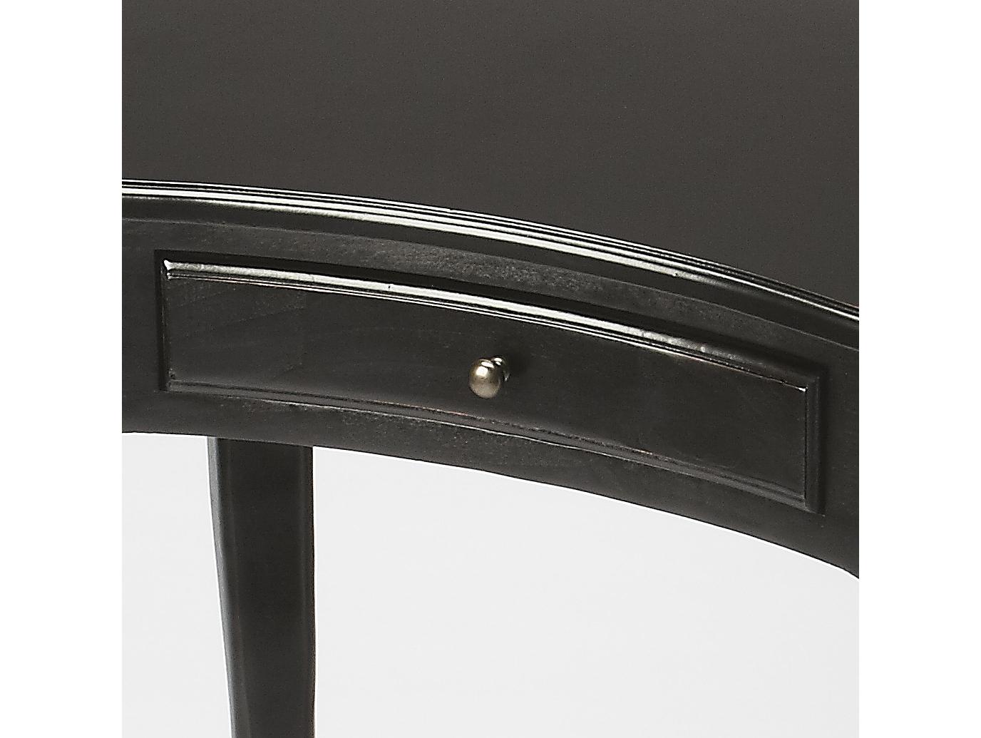 Butler Edgewater Black Licorice Poplar Wood Writing Desk