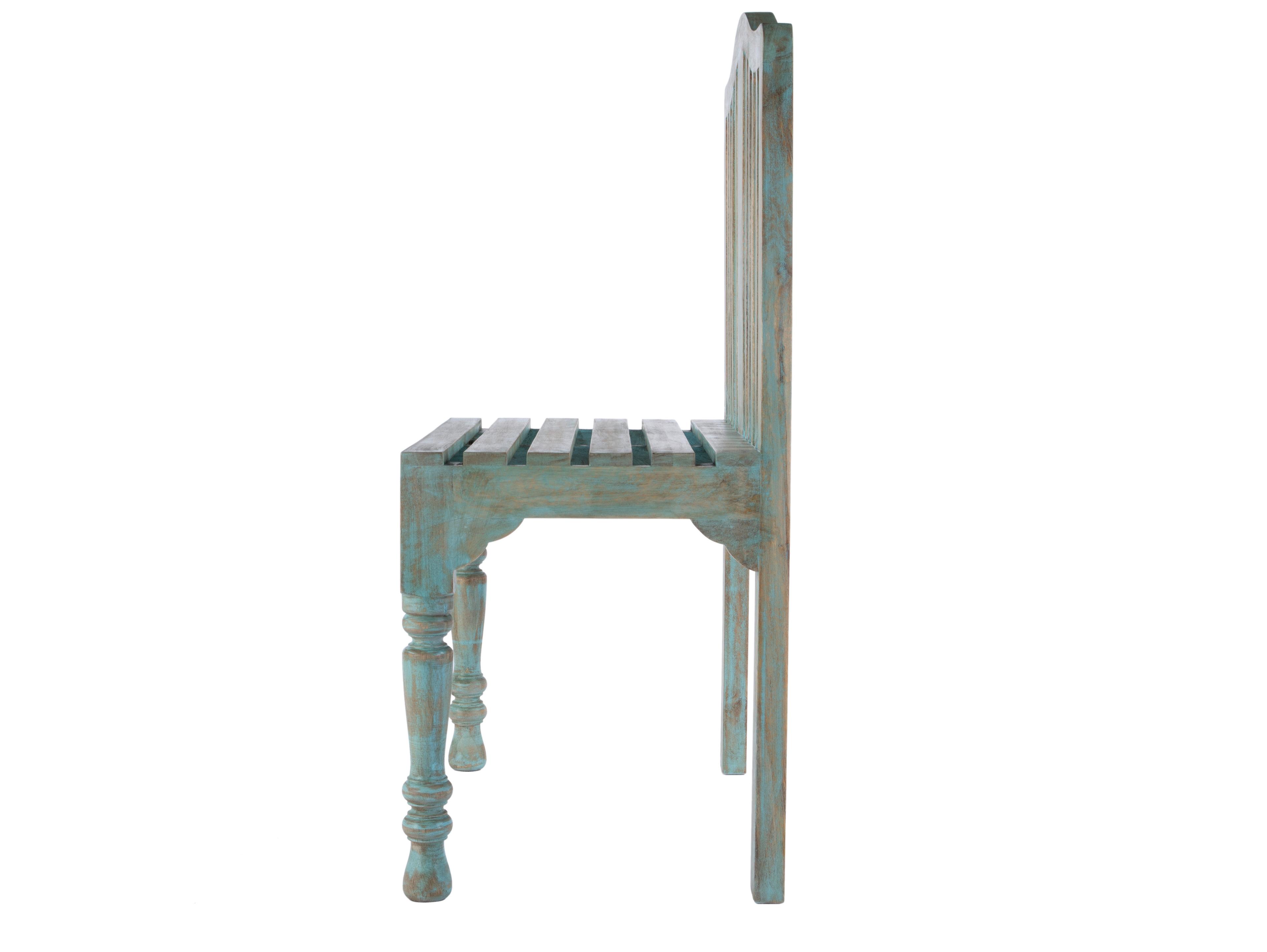 Butler Roseland Artifacts Blue Accent Bench