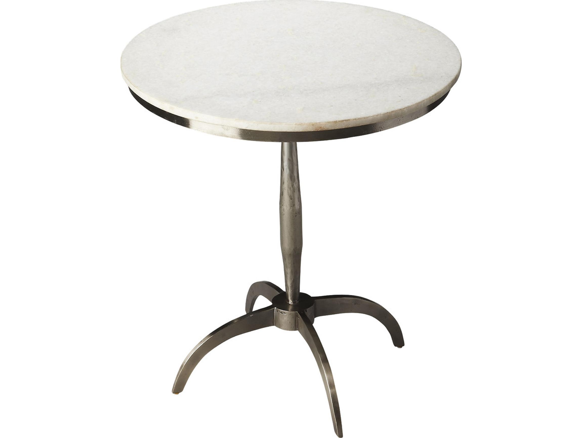 Butler Palmilla Round Marble End Table