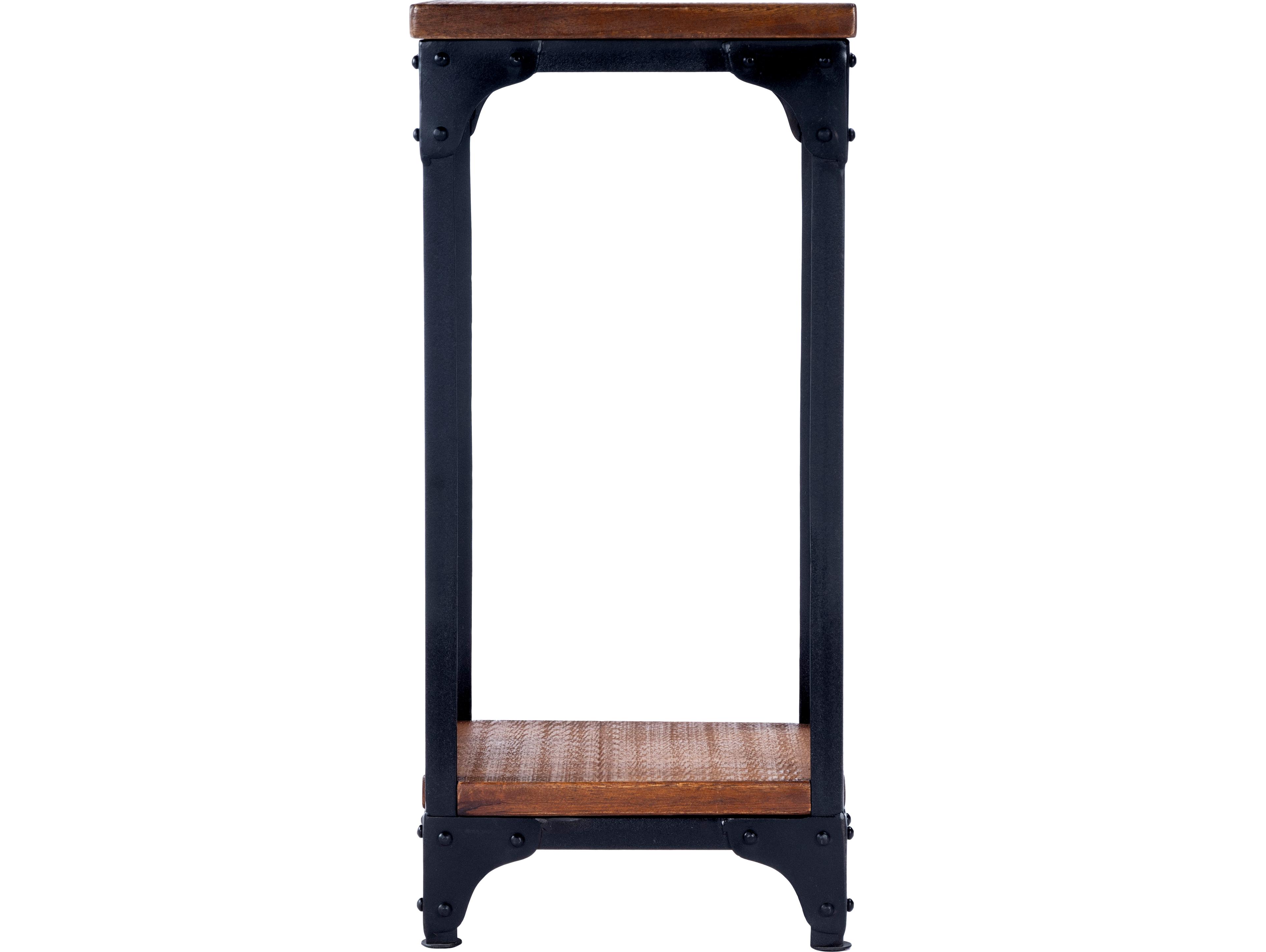 Butler Gandolph Square Wood Mountain Lodge End Table