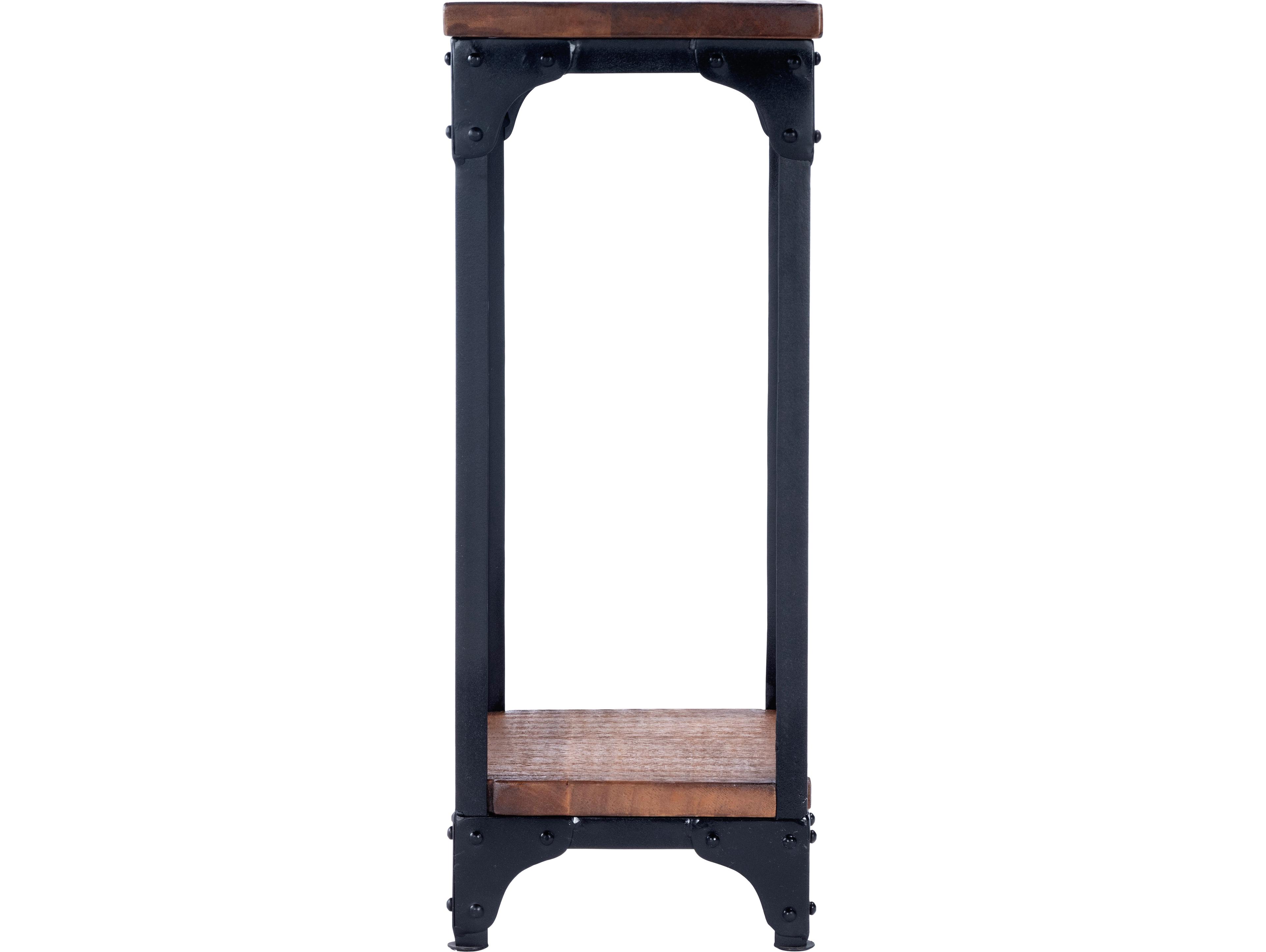 Butler Gandolph Square Wood Mountain Lodge End Table
