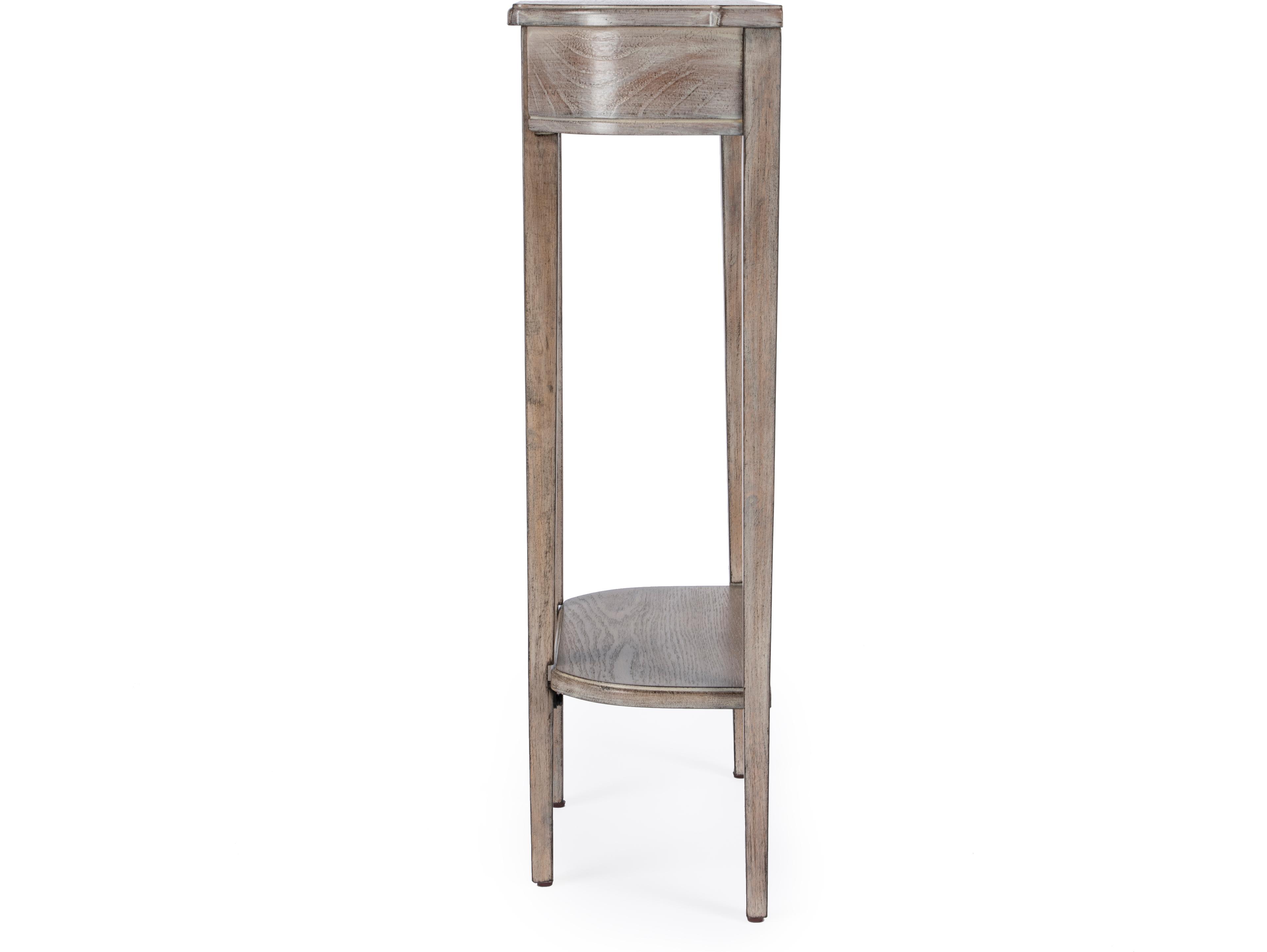 Butler Wendell Demilune Driftwood Console Table