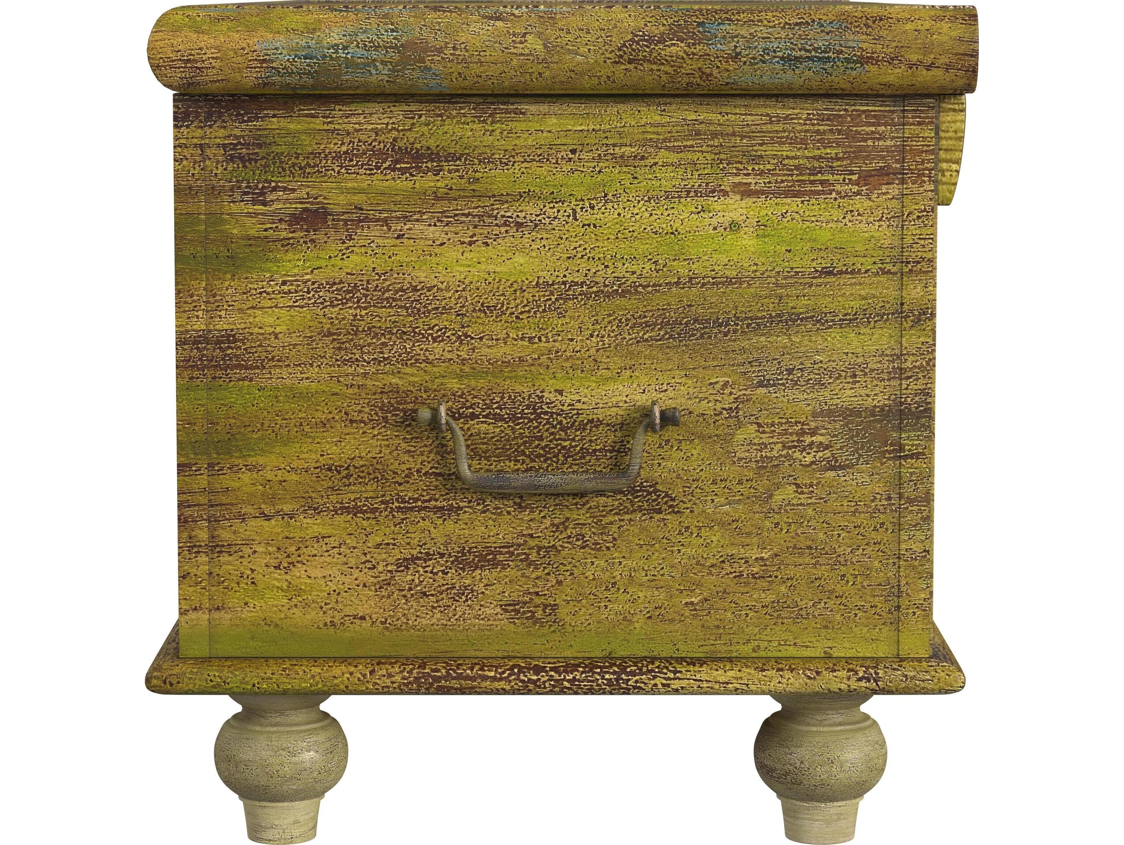 Butler Mesa Rectangular Wood Artifacts Coffee Table