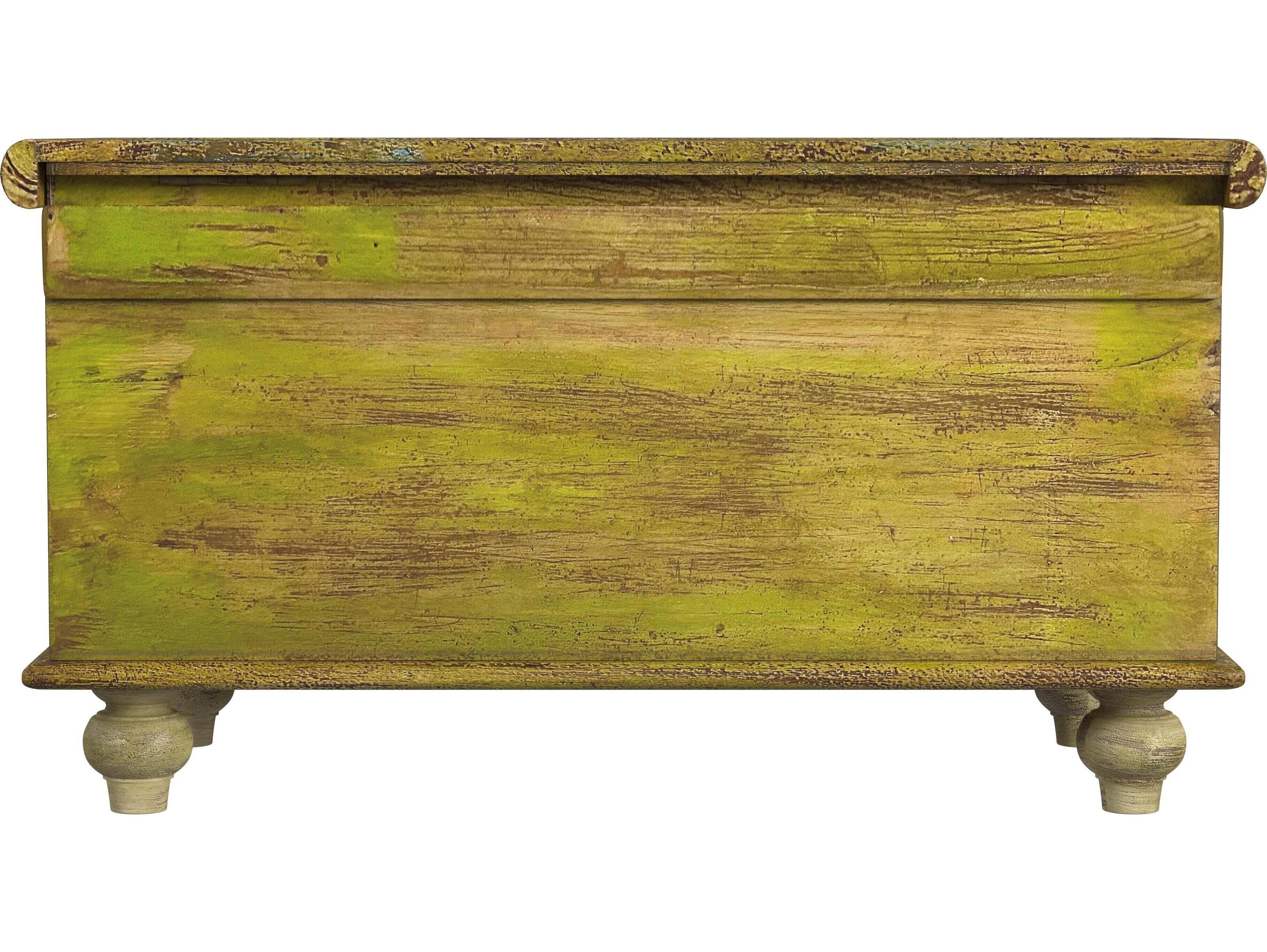 Butler Mesa Rectangular Wood Artifacts Coffee Table