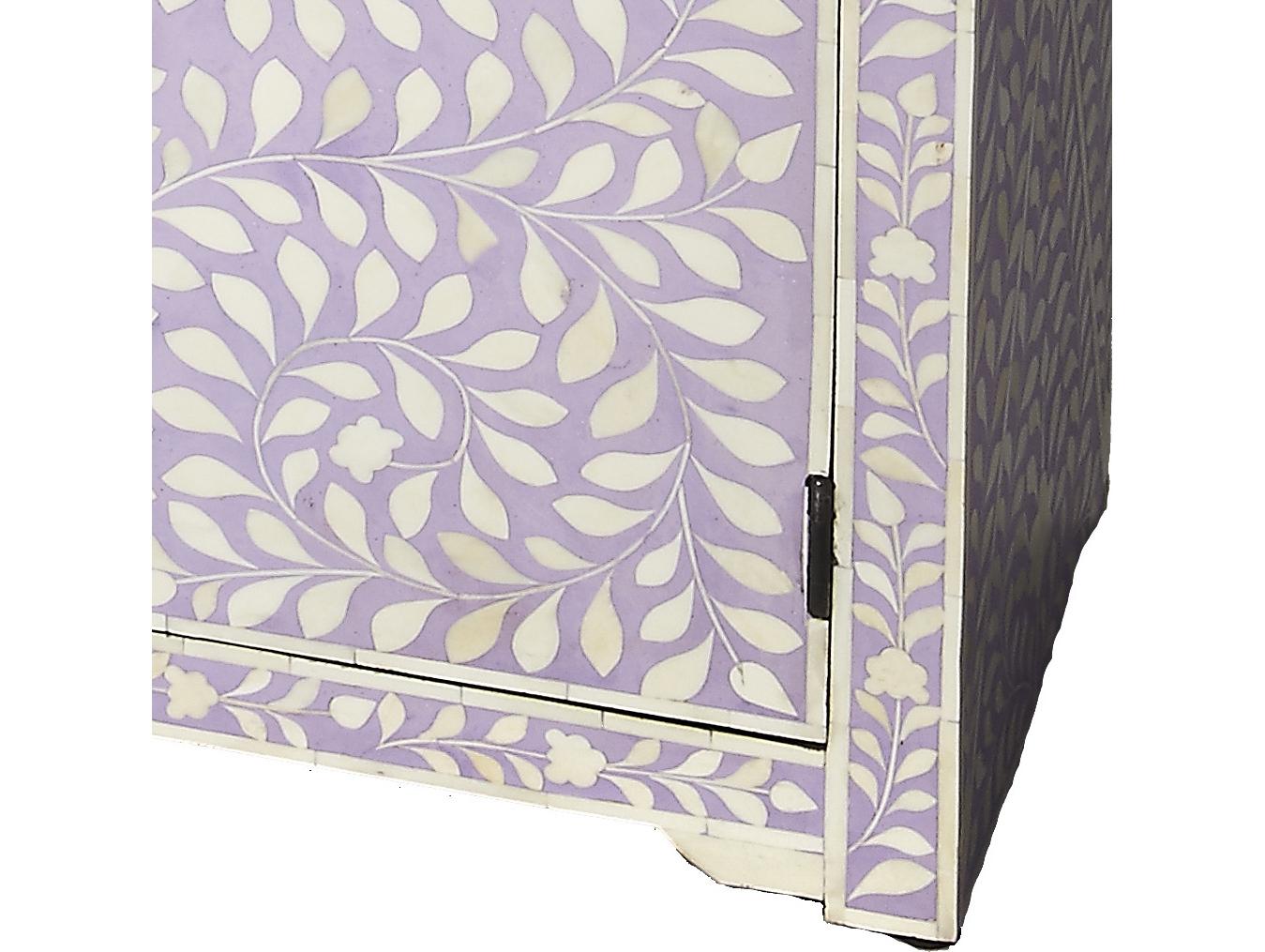 Butler Vivienne Purple Mango Wood Accent Chest