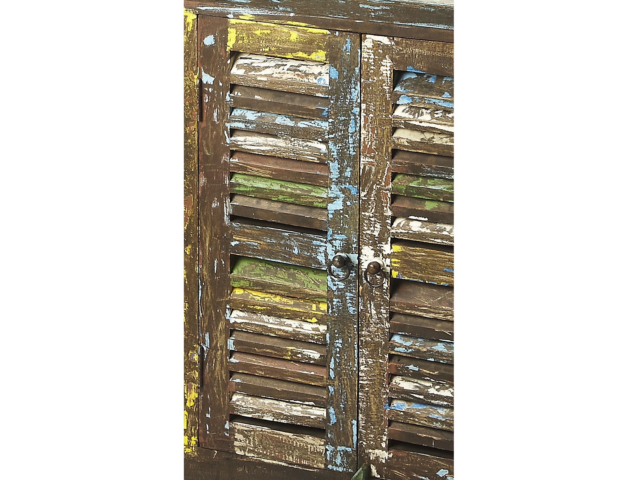 Butler Haveli 56" Mango Wood Artifacts Sideboard