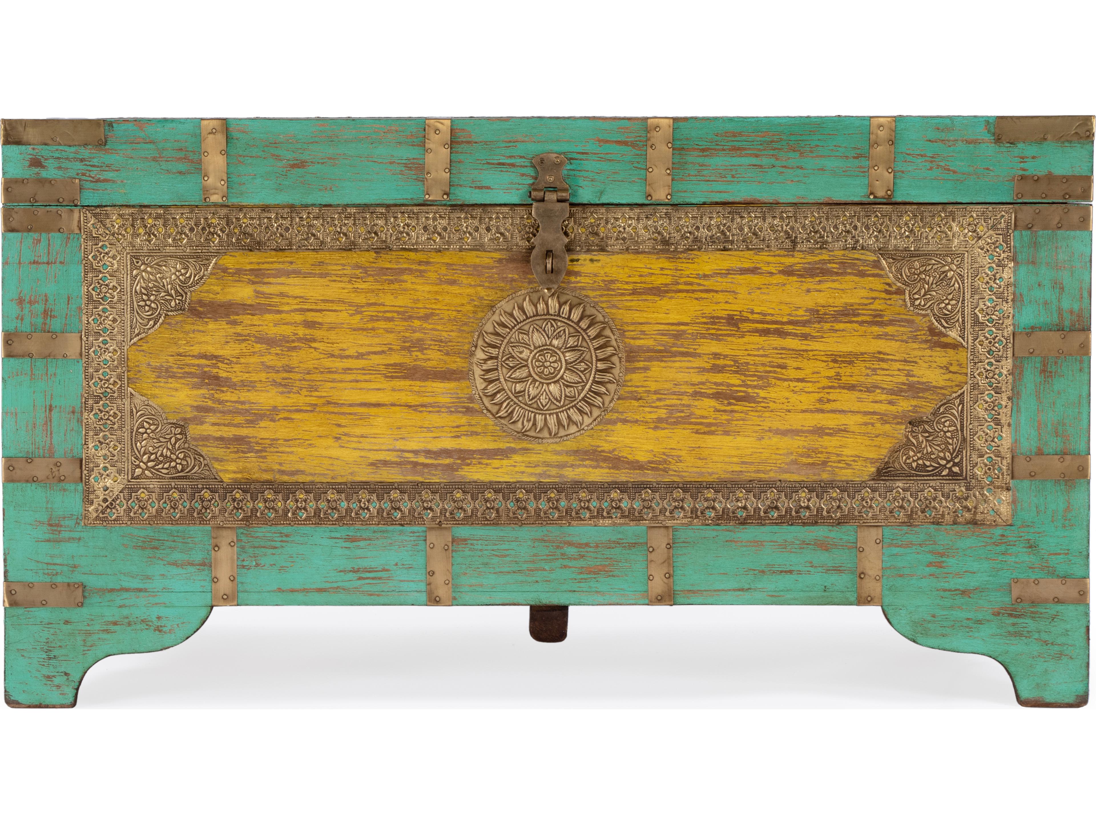 Butler Nador Rectangular Wood Artifacts Coffee Table