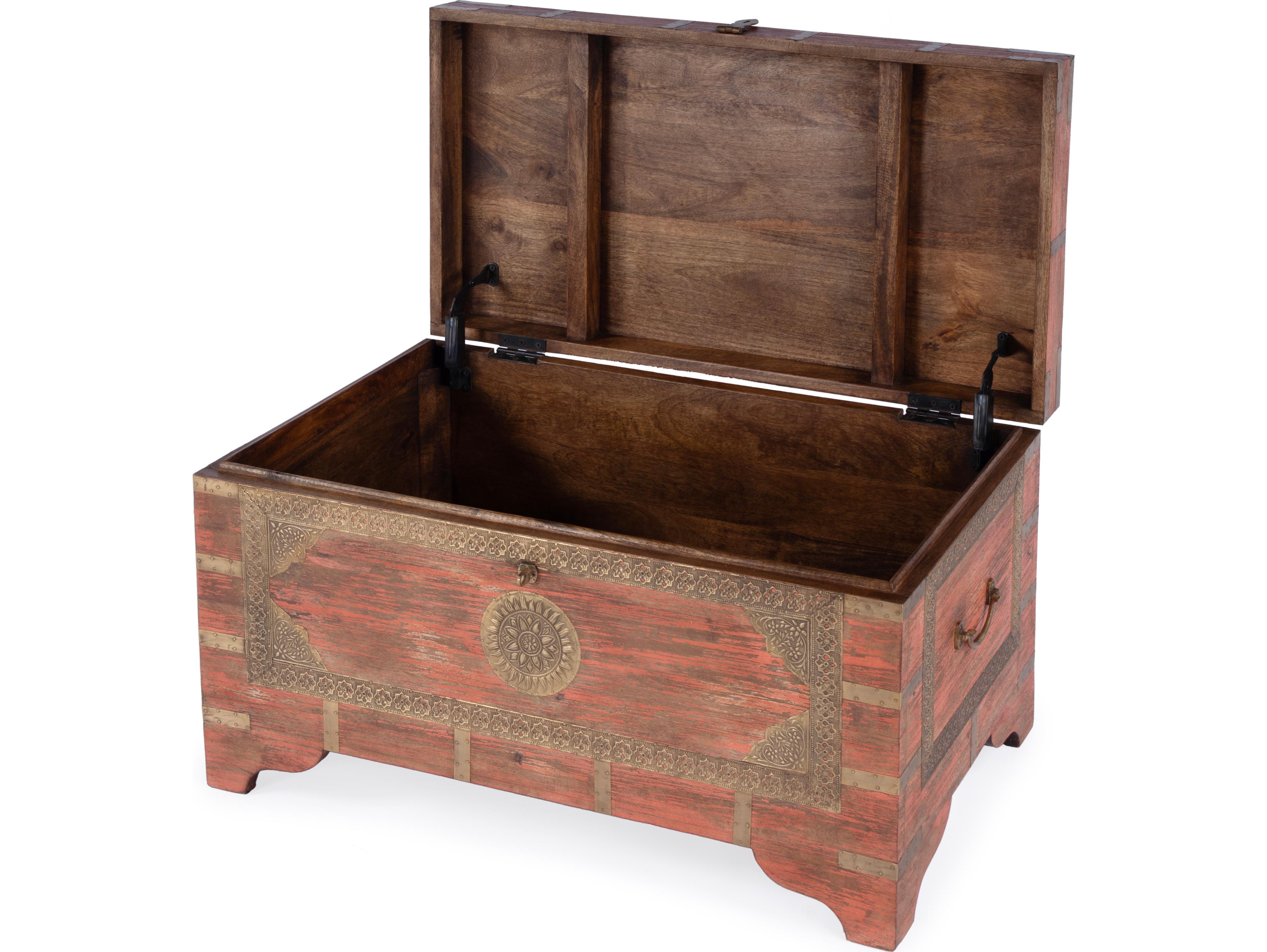 Butler Nador Rectangular Wood Blush Coffee Table