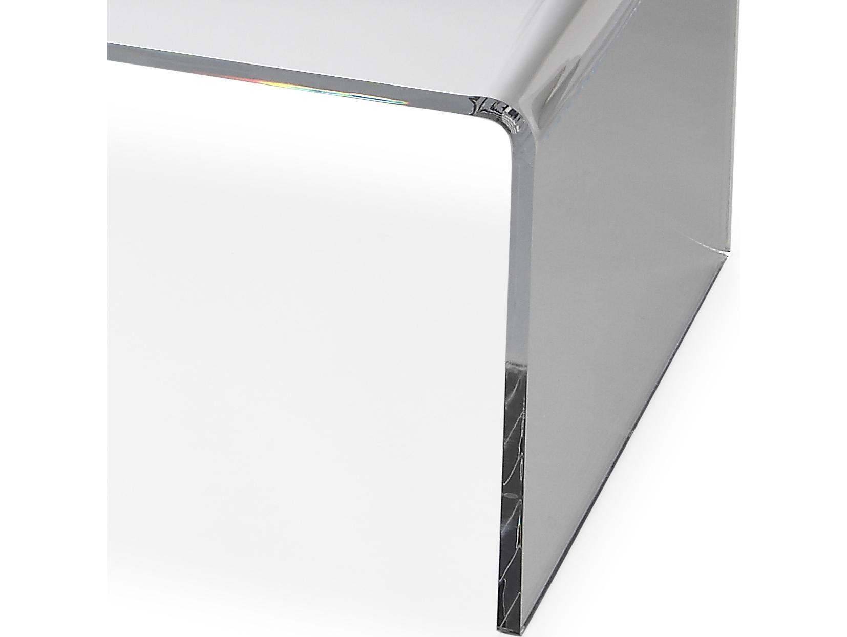 Butler Crystal Clear Rectangular Acrylic Coffee Table