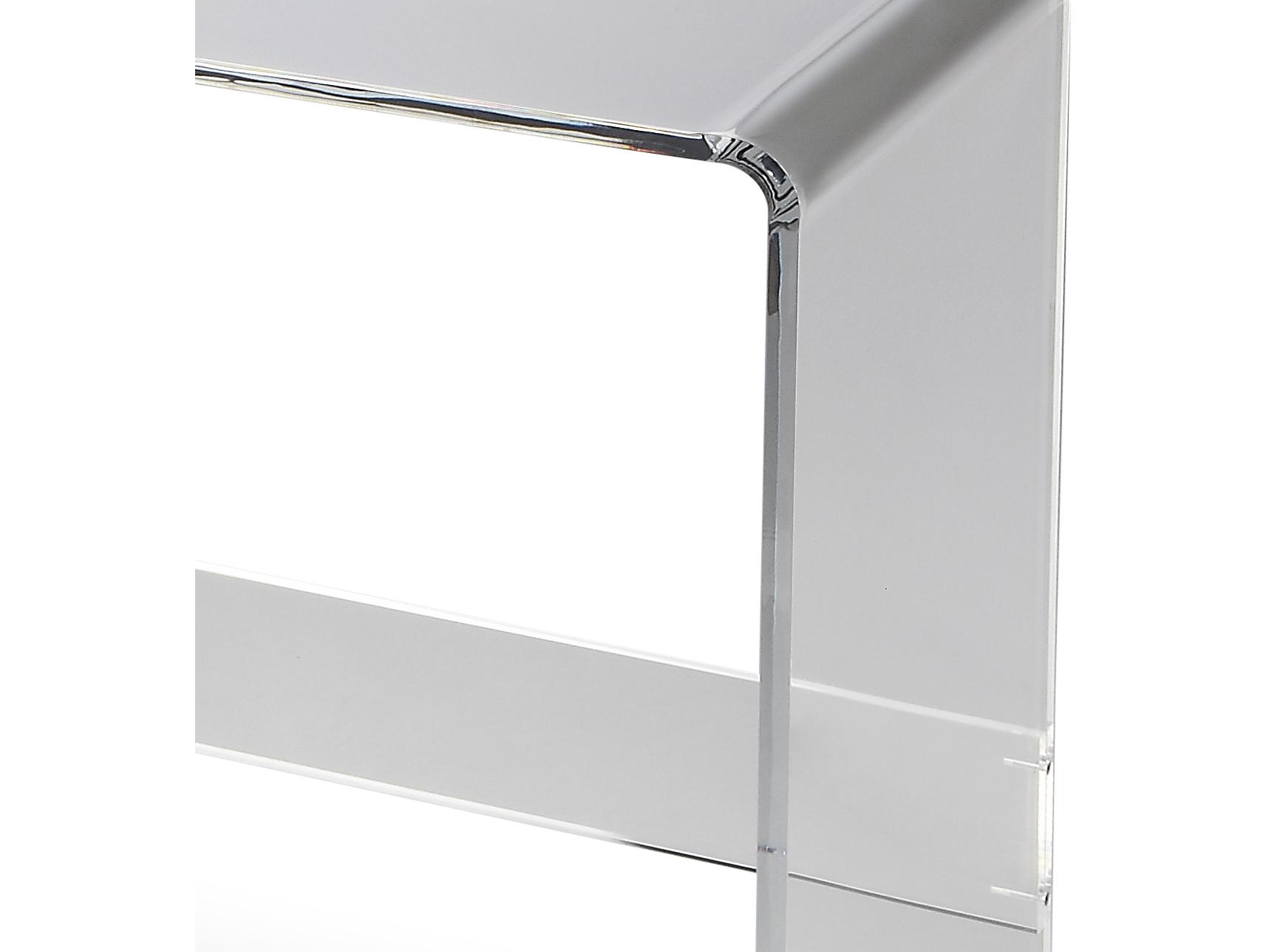 Butler Crystal Clear Rectangular Acrylic Console Table