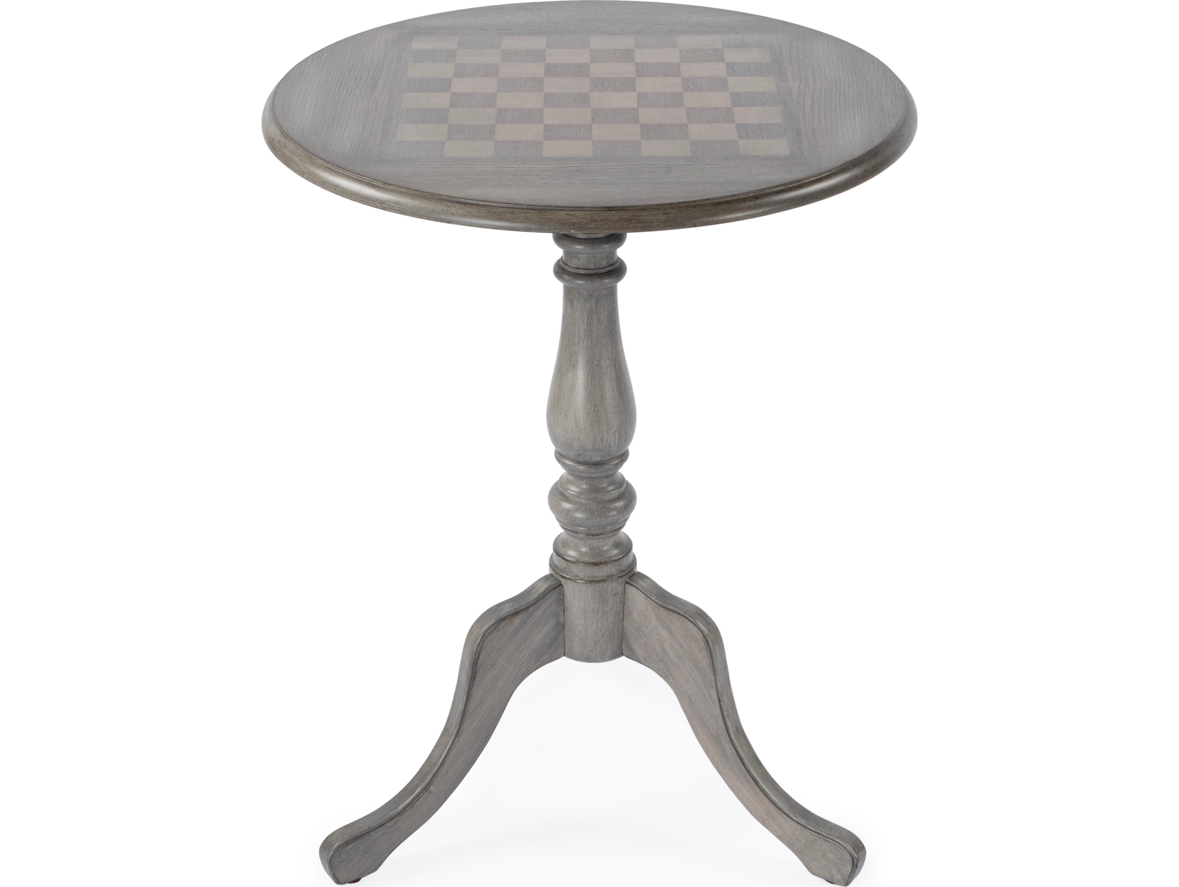 Butler Colbert Maple Wood Powder Gray Game Table
