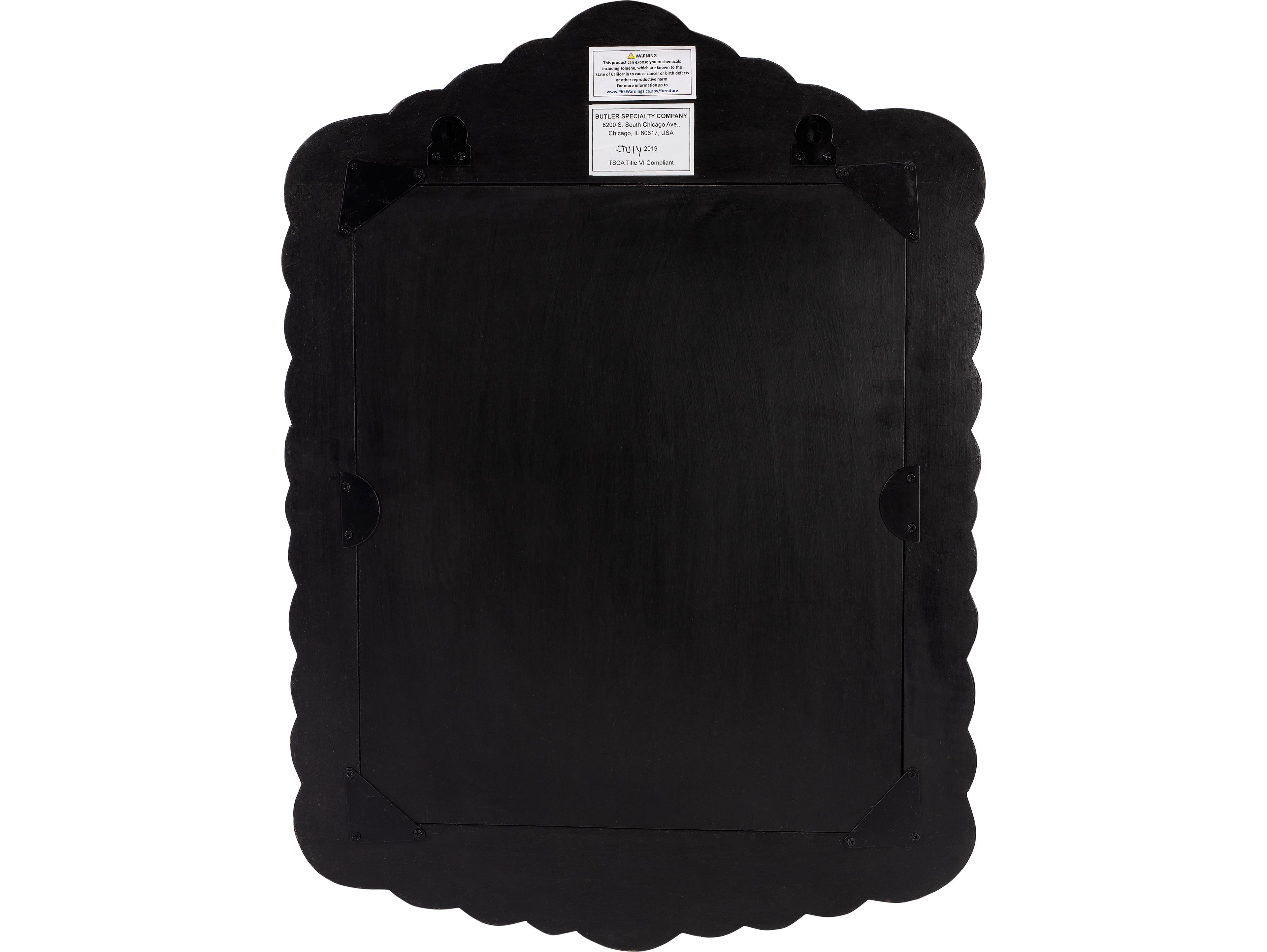 Butler Vivienne Blue Bone Inlay Wall Mirror