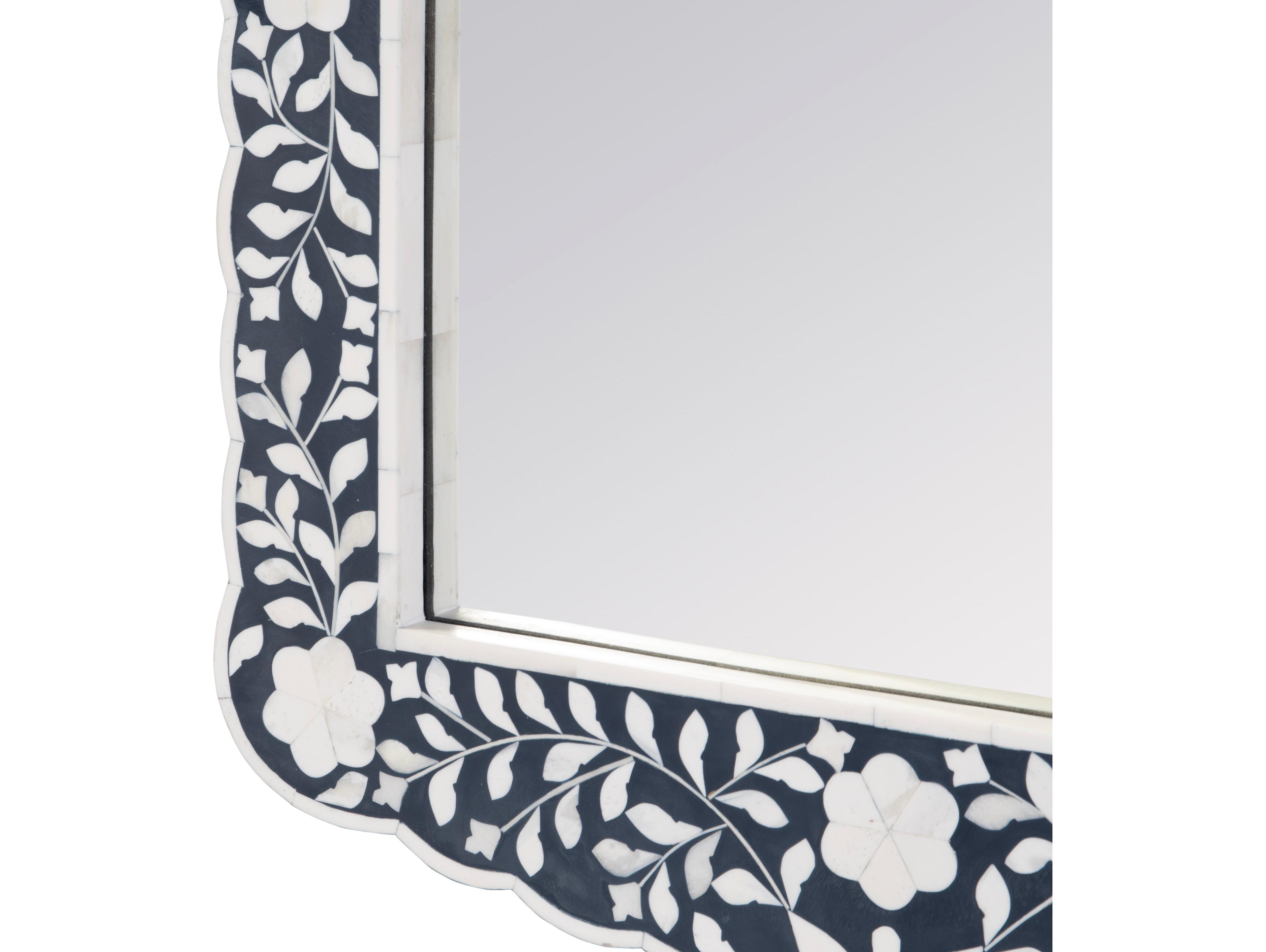 Butler Vivienne Navy Blue Wall Mirror