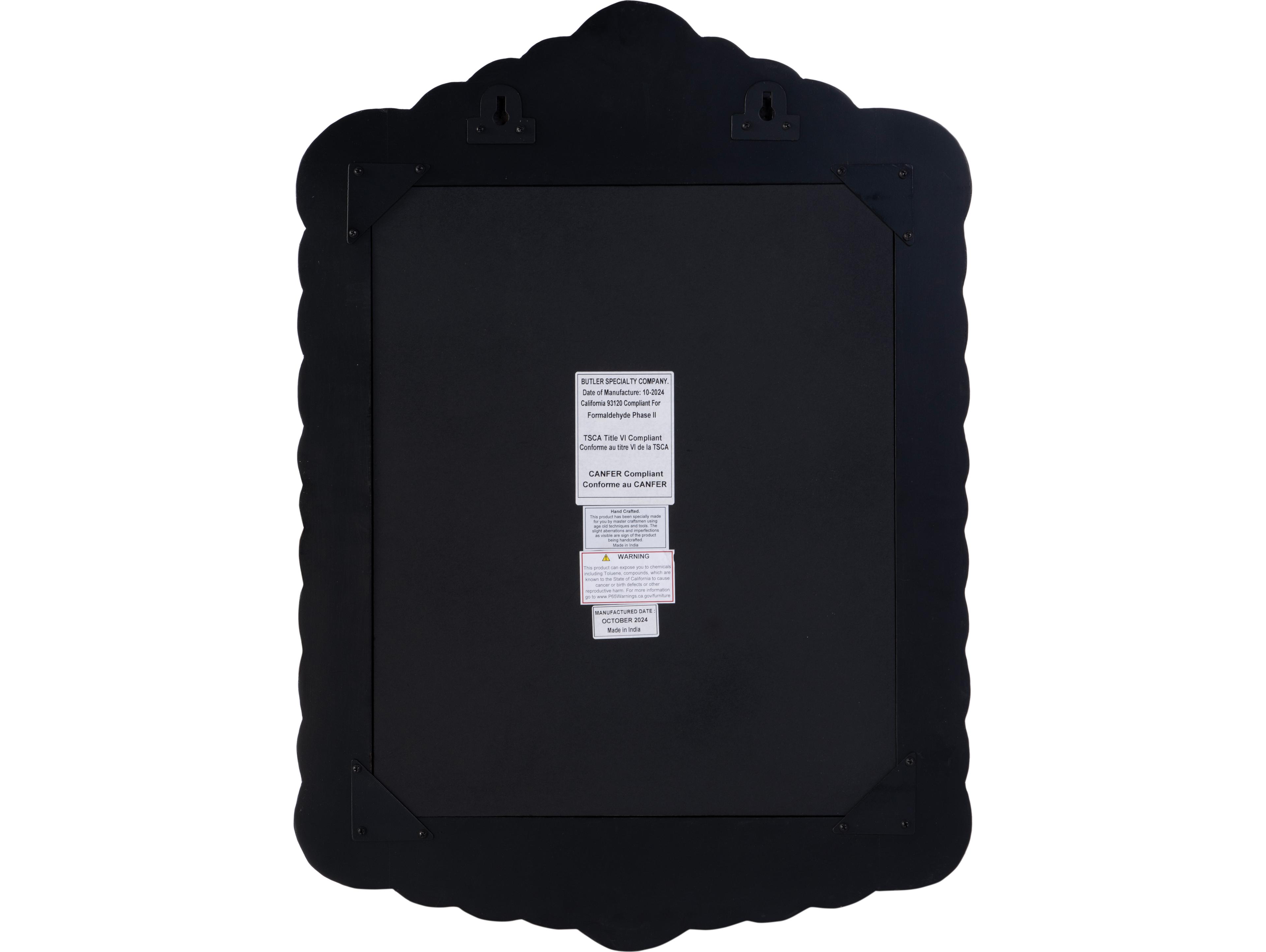 Butler Vivienne Dark Green Bone Wall Mirror