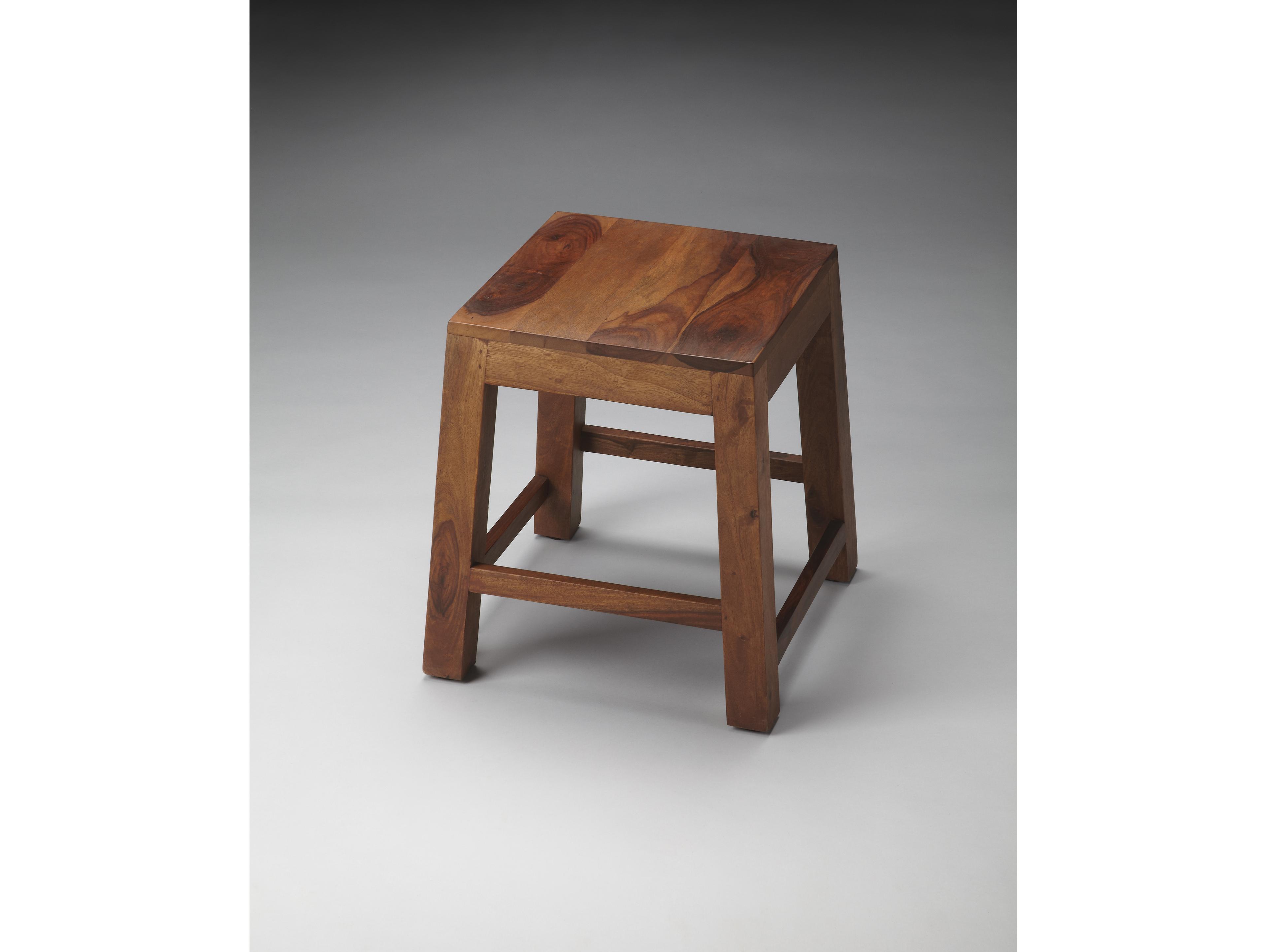 Butler Hewett Brown Accent Stool