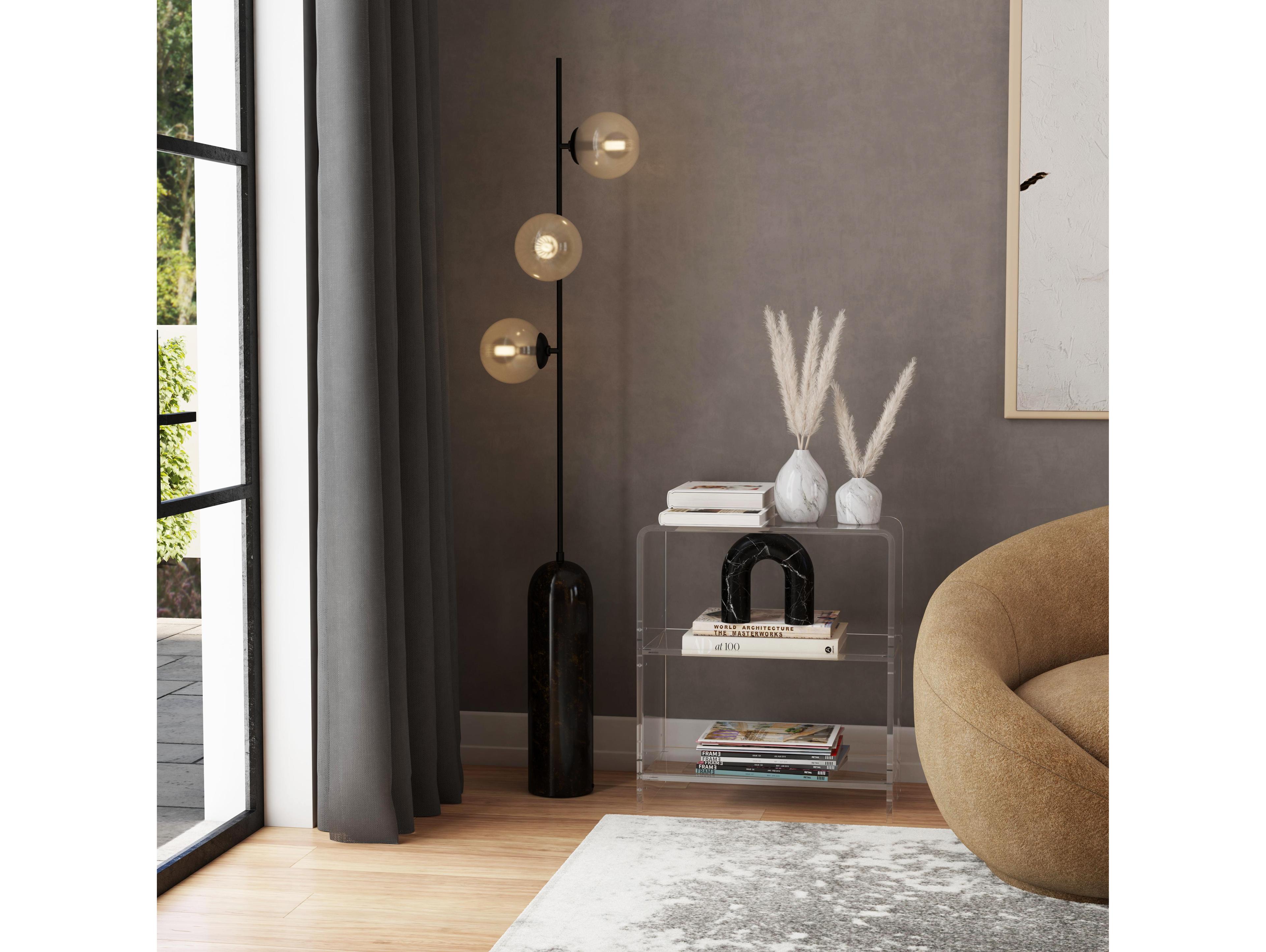 Butler Crystal Clear Acrylic Bookcase