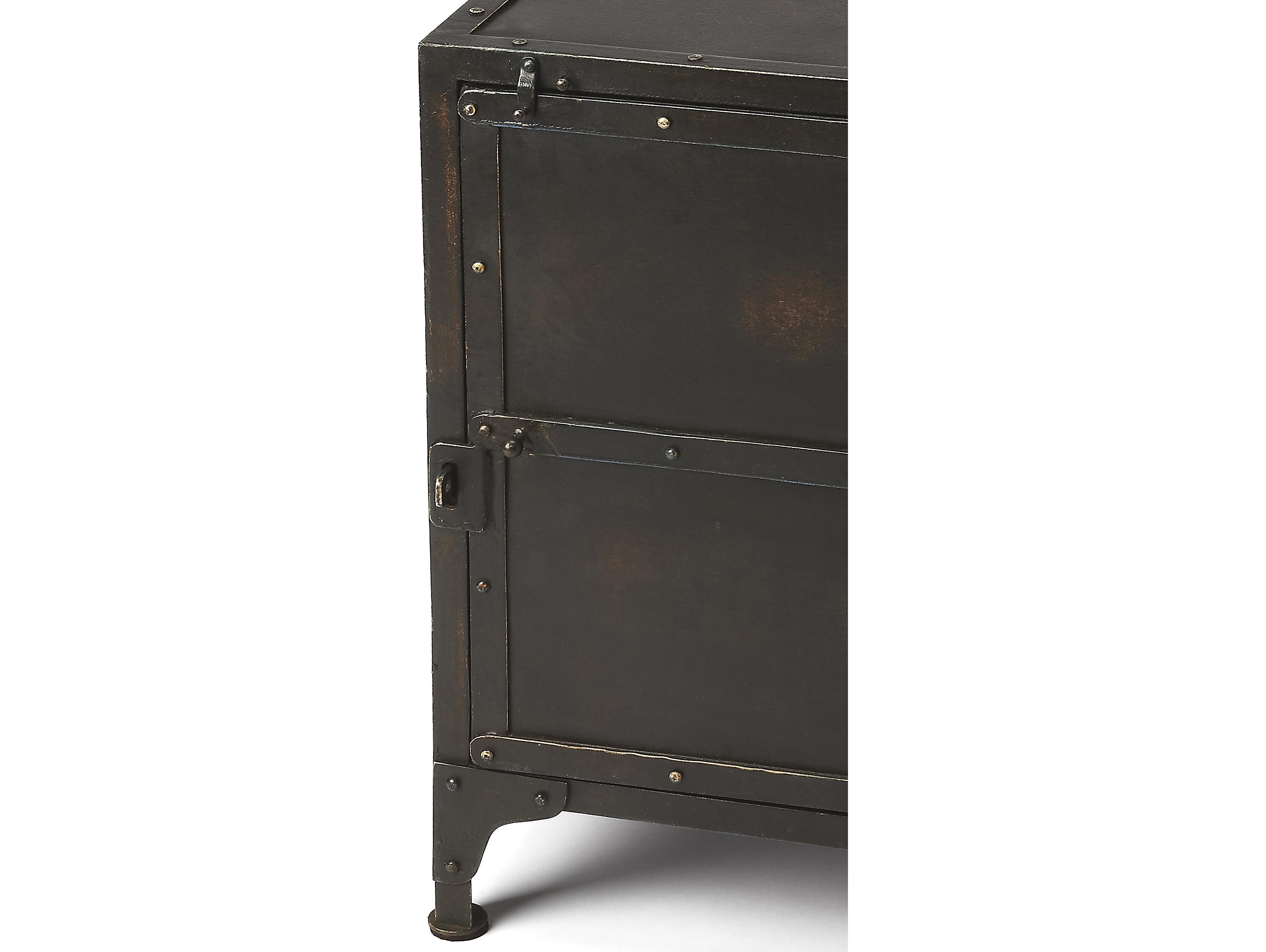 Butler Owen Rectangular Metal Industrial Chic End Table