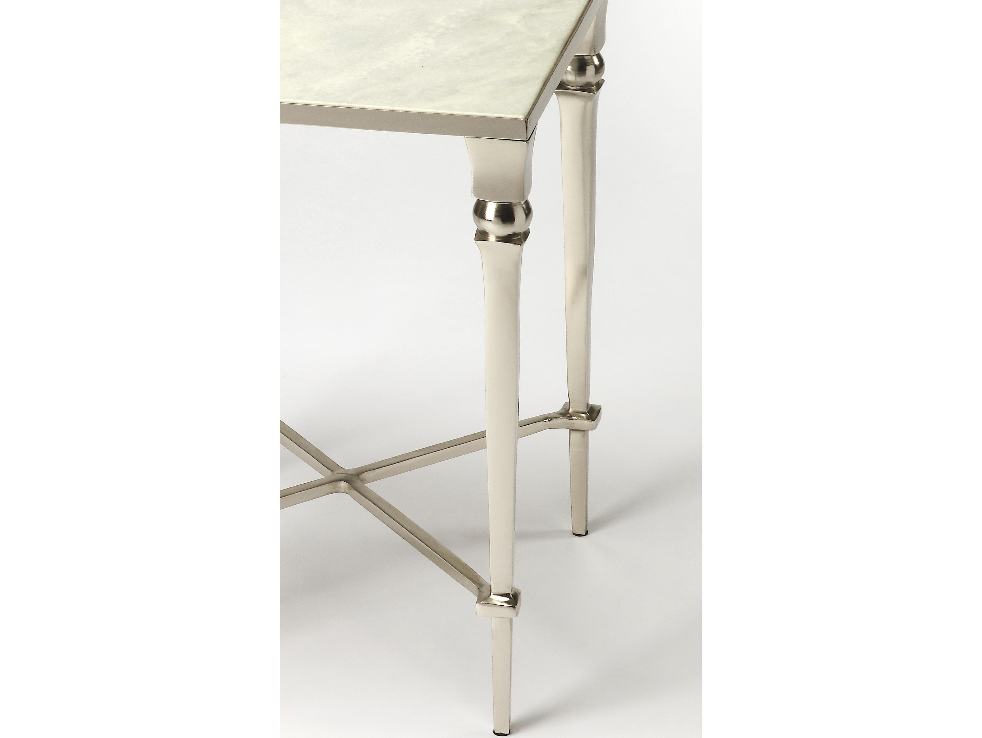 Butler Darrieux Square Marble Modern Expressions End Table