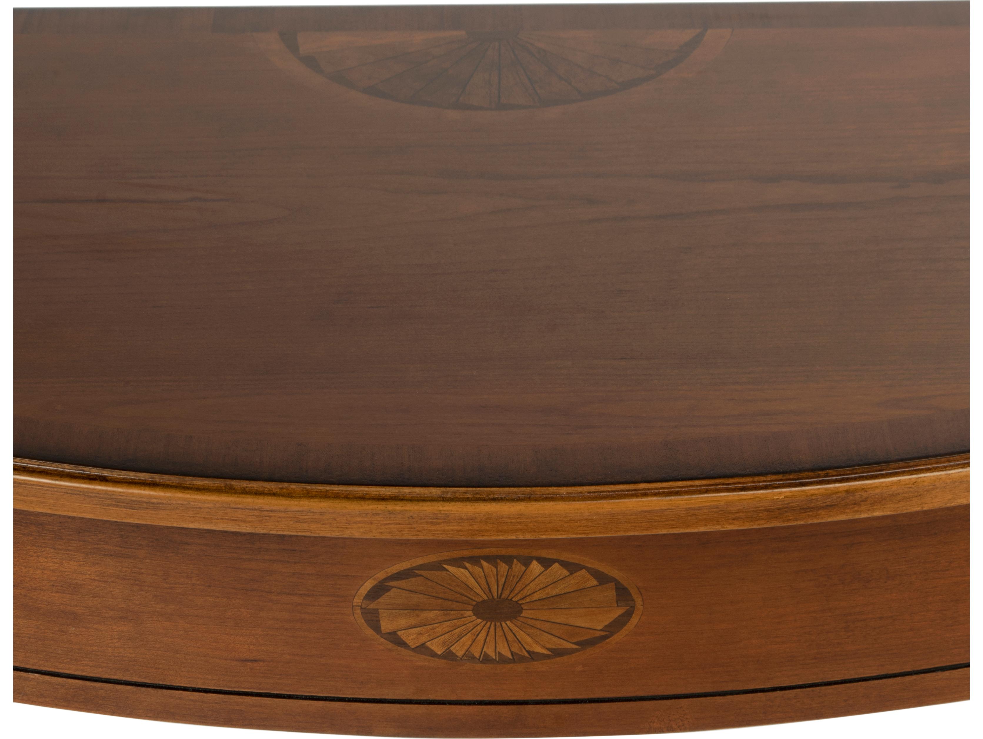 Butler Chester Demilune Wood Olive Ash Console Table