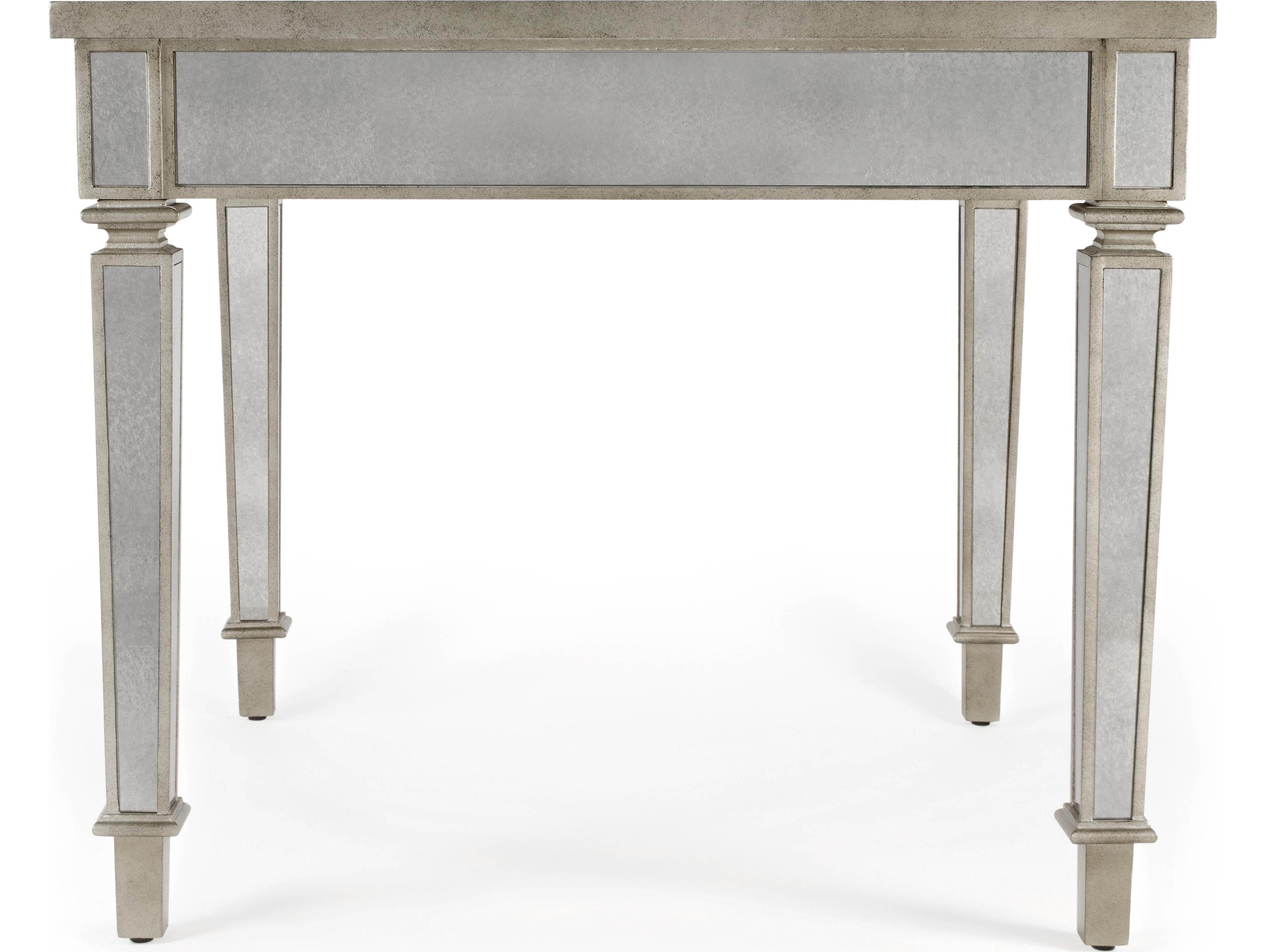 Butler Celeste Silver Birch Wood Mirror Game Table