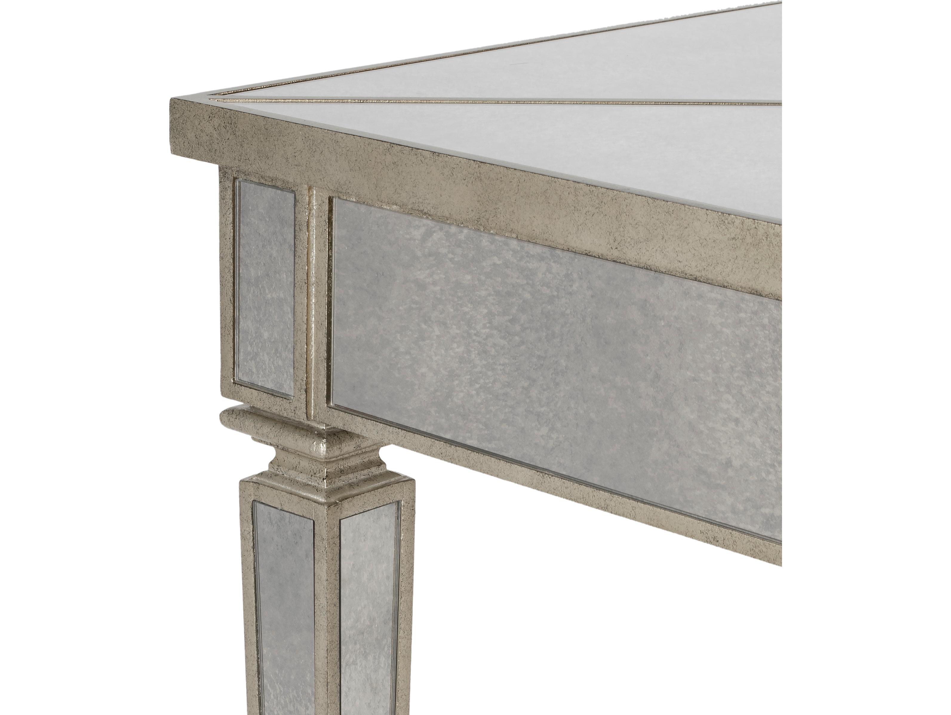 Butler Celeste Silver Birch Wood Mirror Game Table