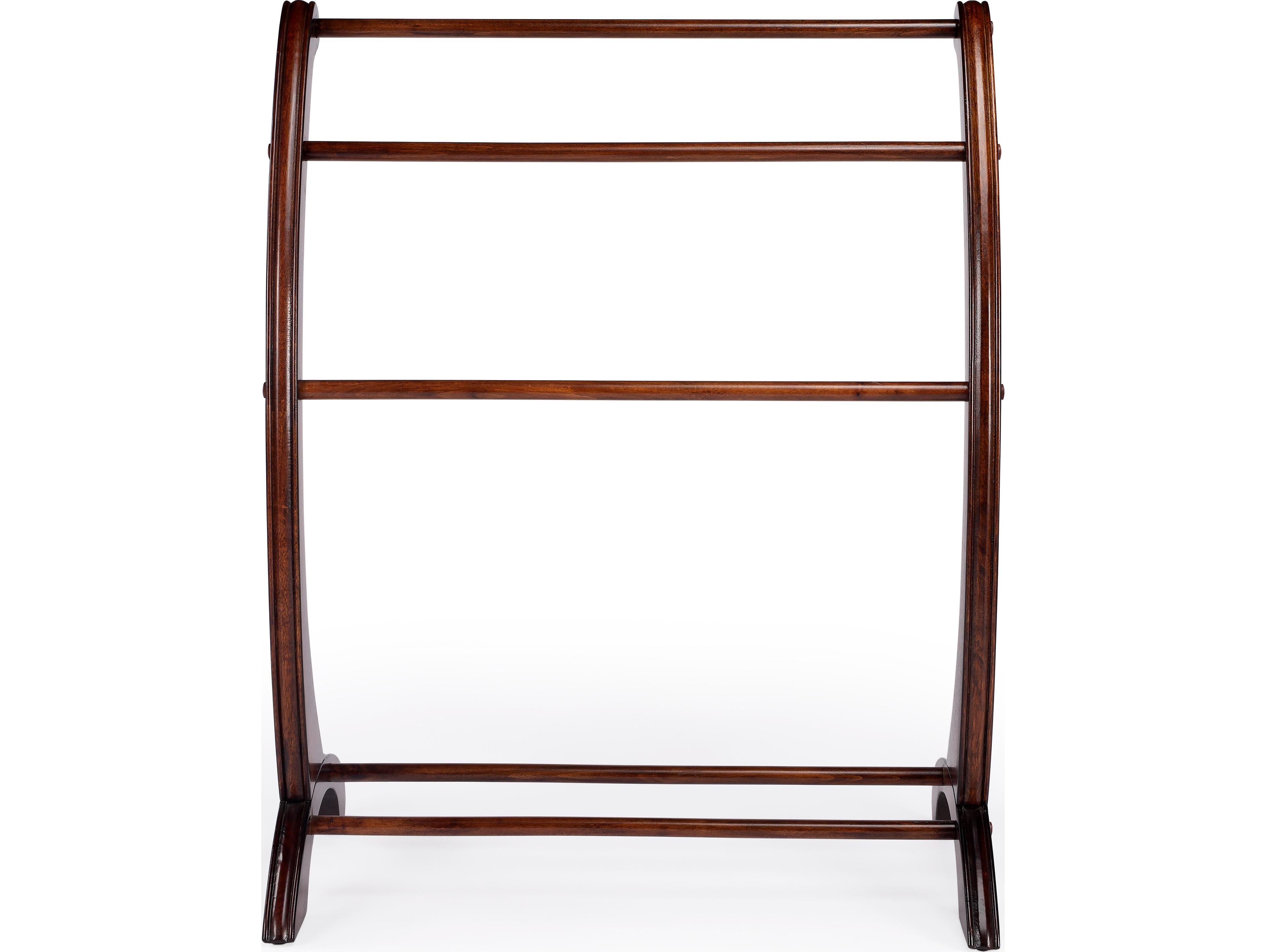 Butler Nathaniel Cherry Blanket Stand