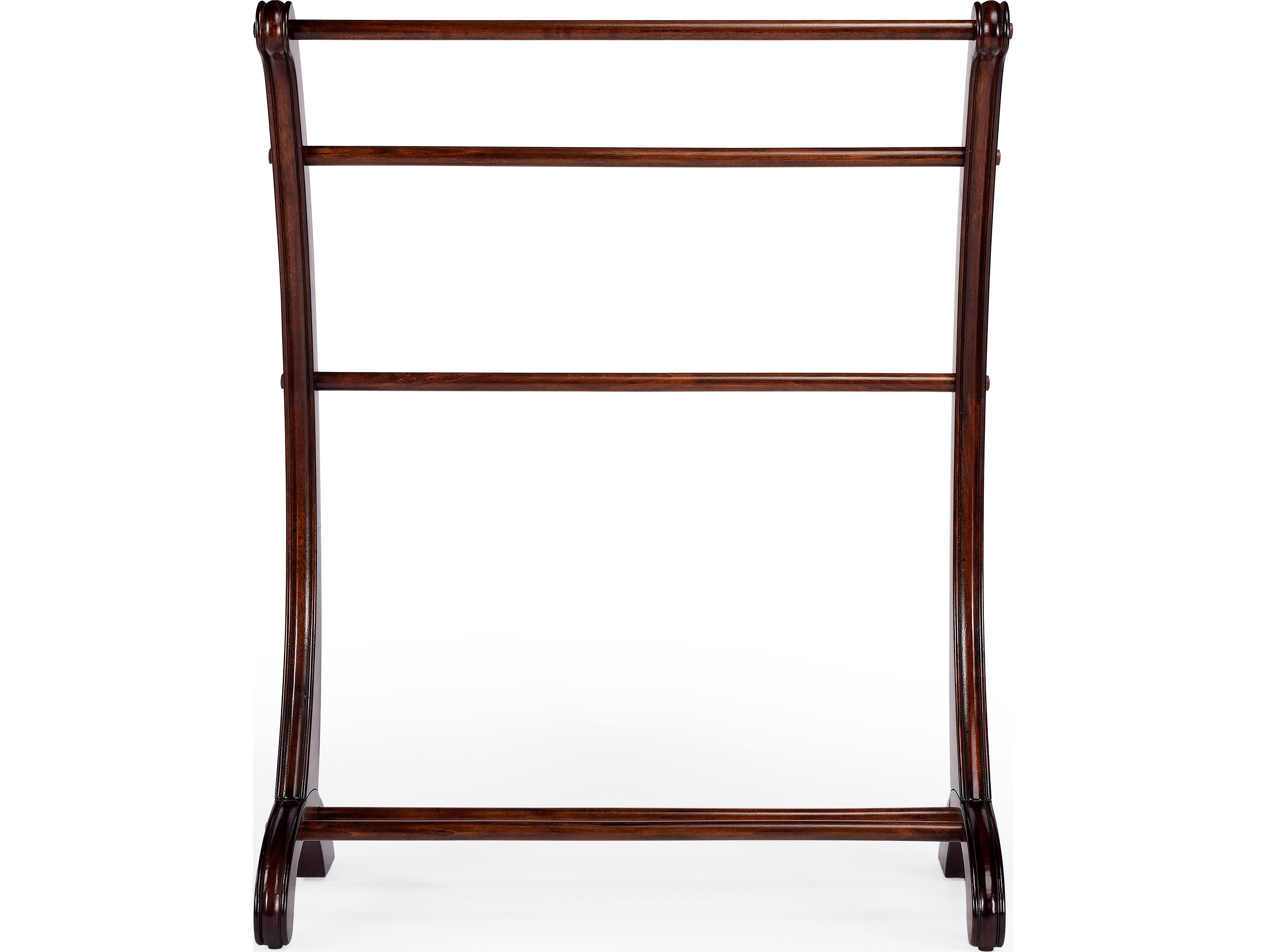 Butler Nathaniel Cherry Blanket Stand