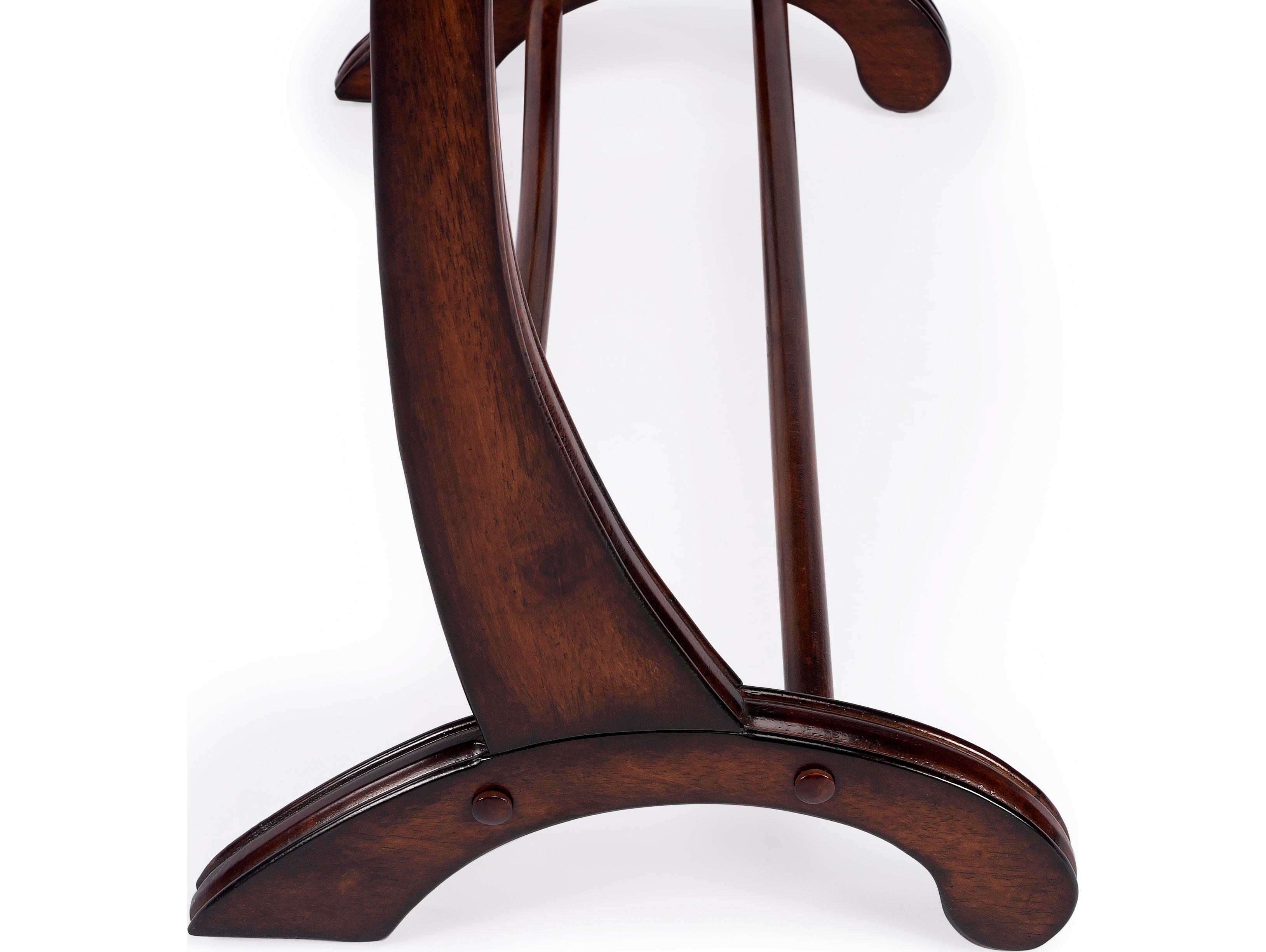 Butler Nathaniel Cherry Blanket Stand