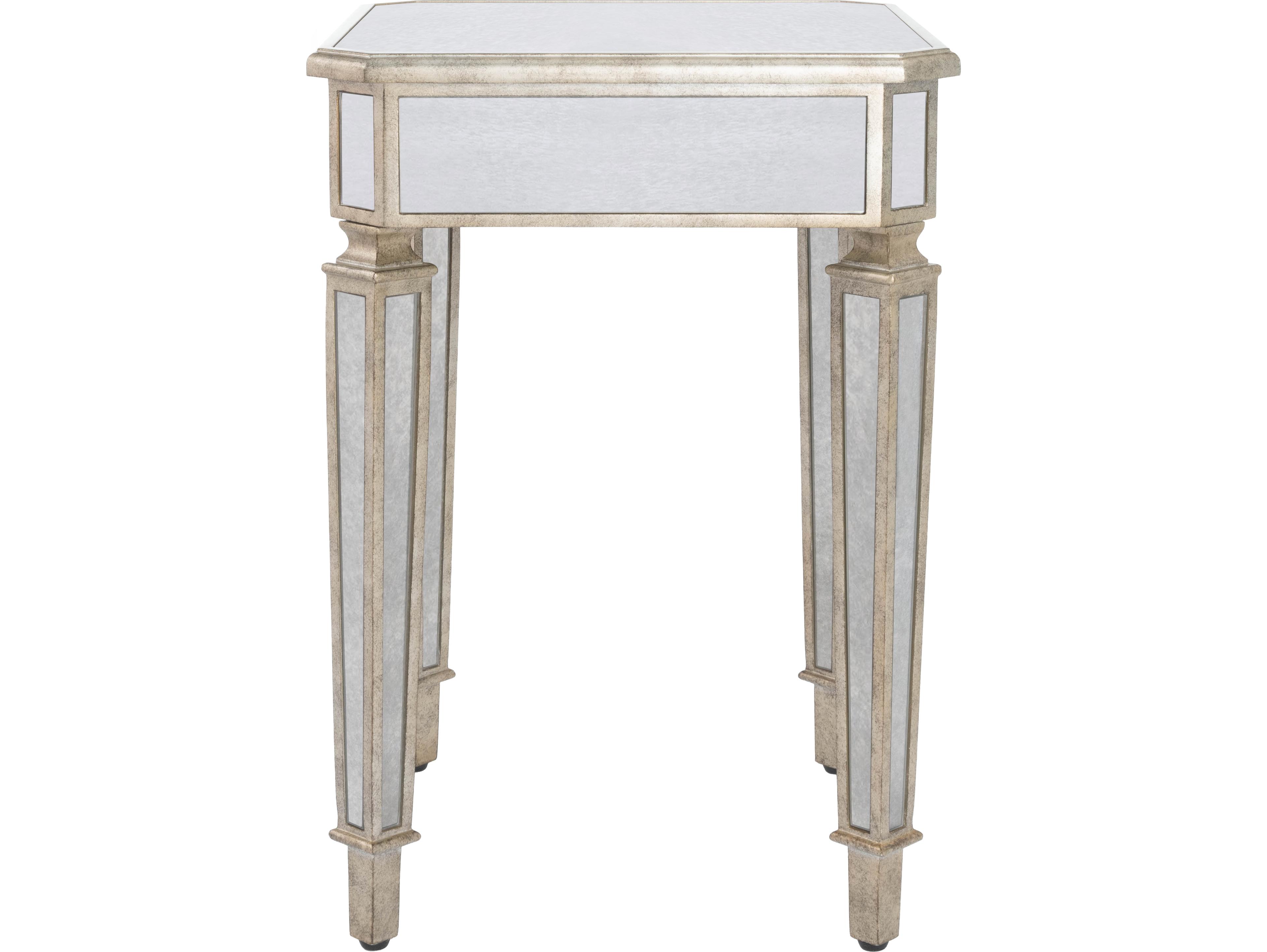 Butler Celeste Square Mirror End Table