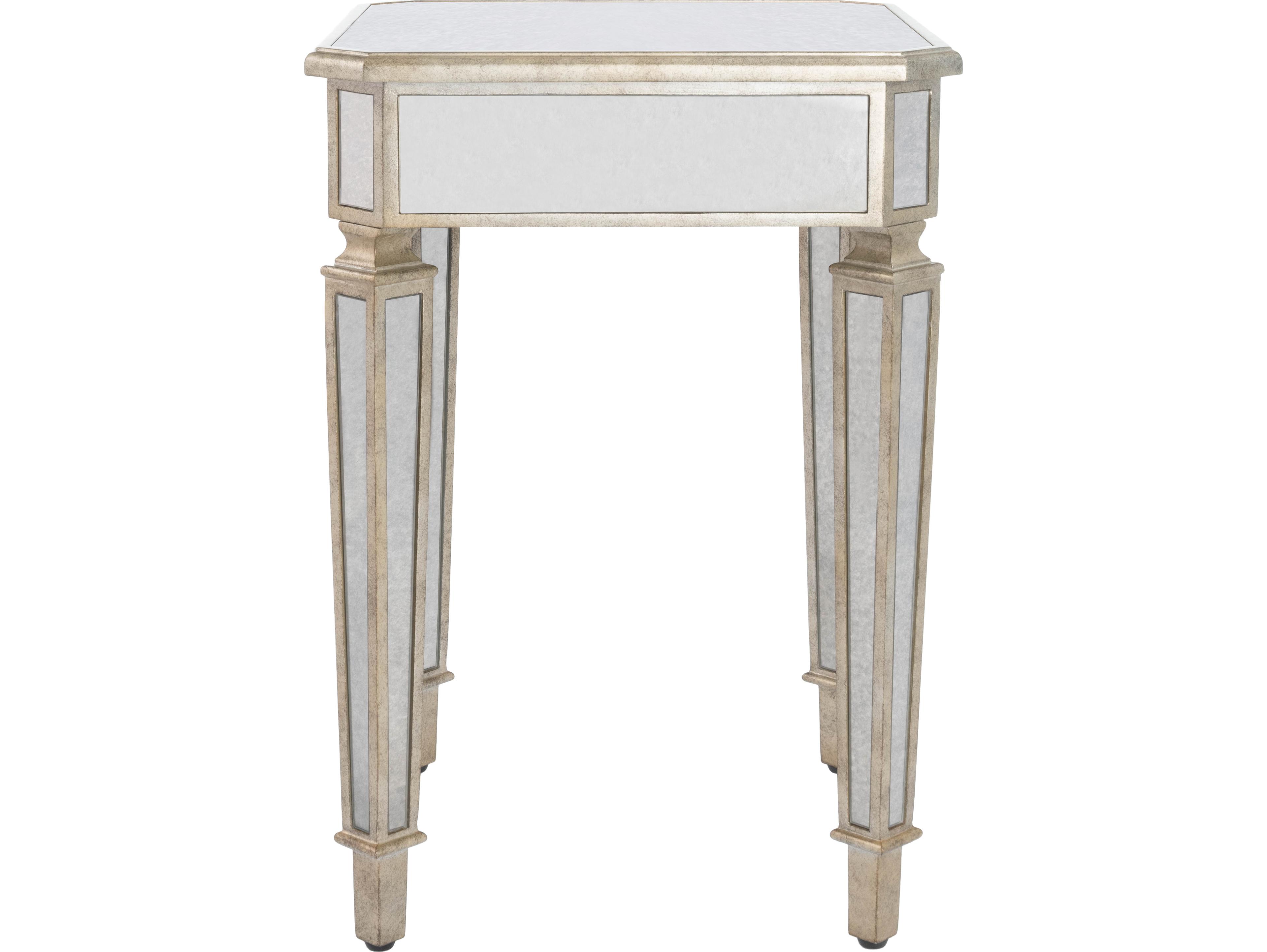 Butler Celeste Square Mirror End Table