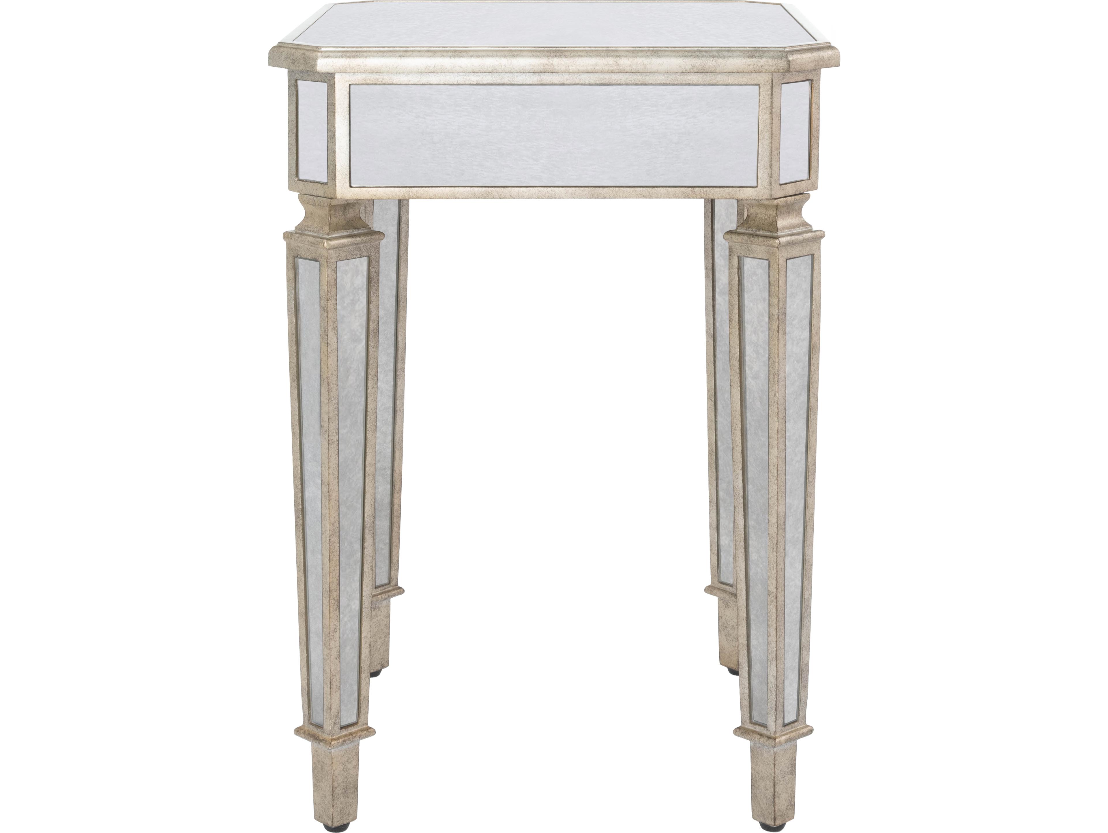 Butler Celeste Square Mirror End Table