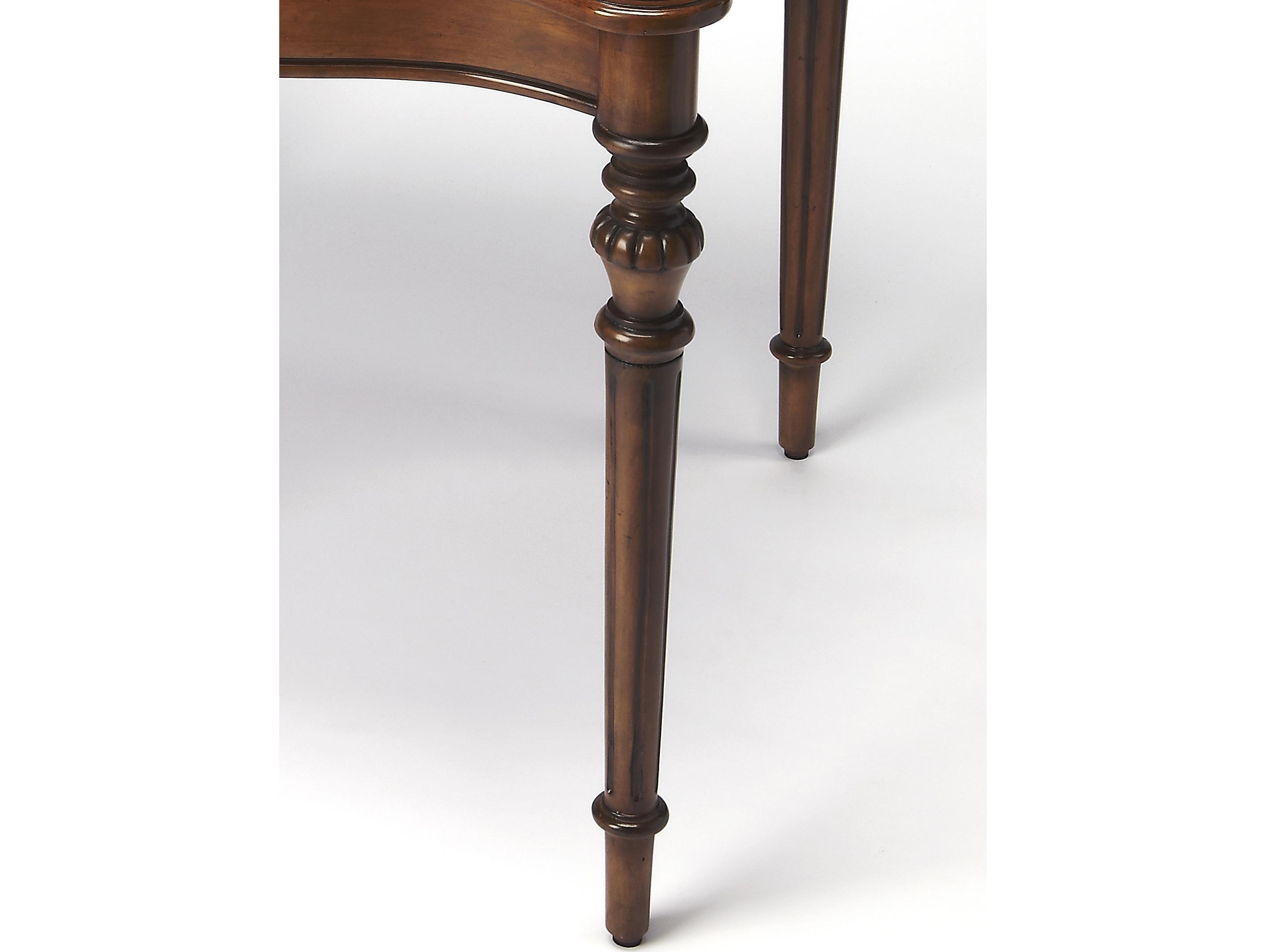 Butler Eastwick Brown Mahogany Wood Antique Cherry Game Table