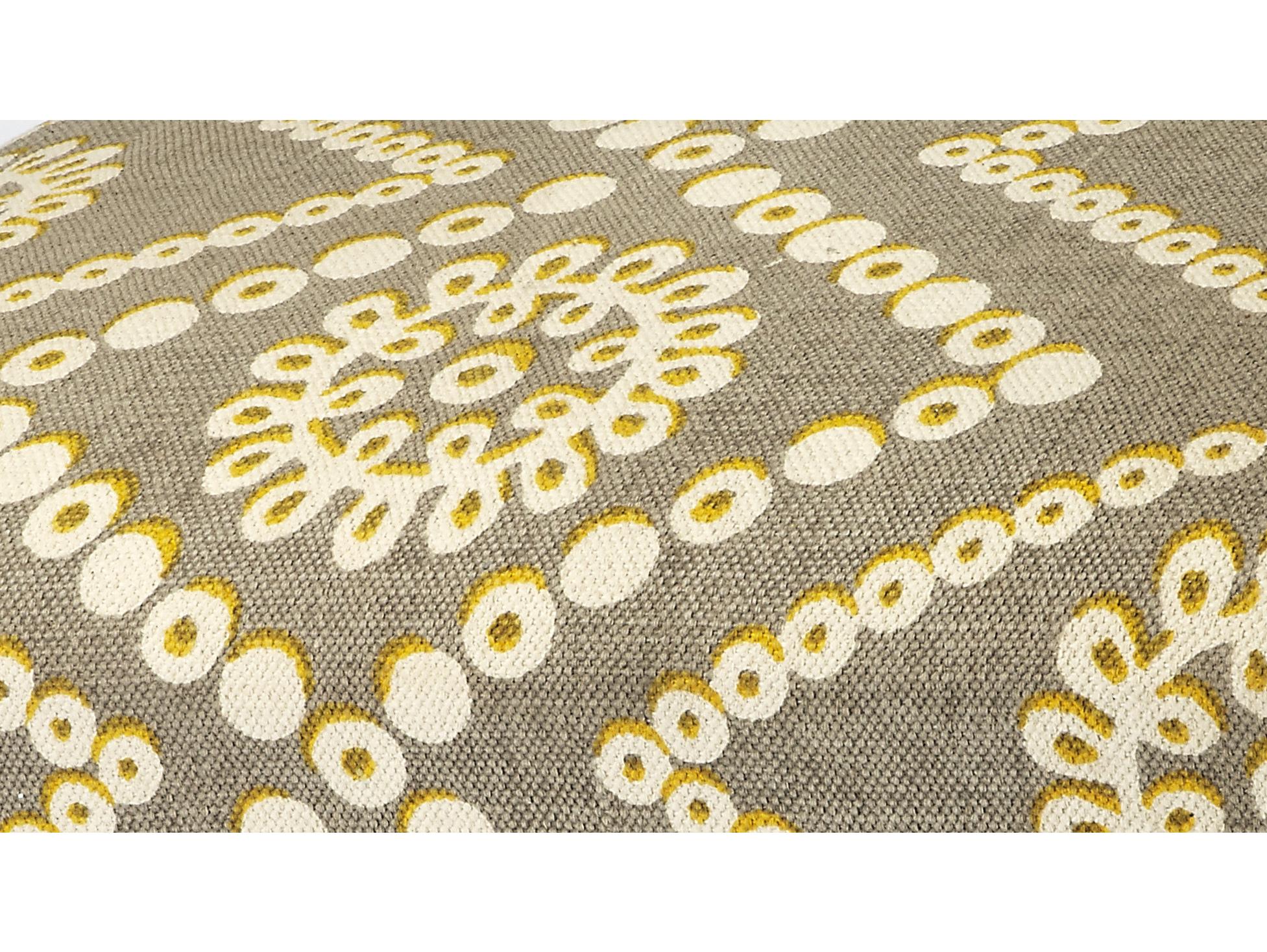 Butler Lucinda White Gray Upholstered Ottoman