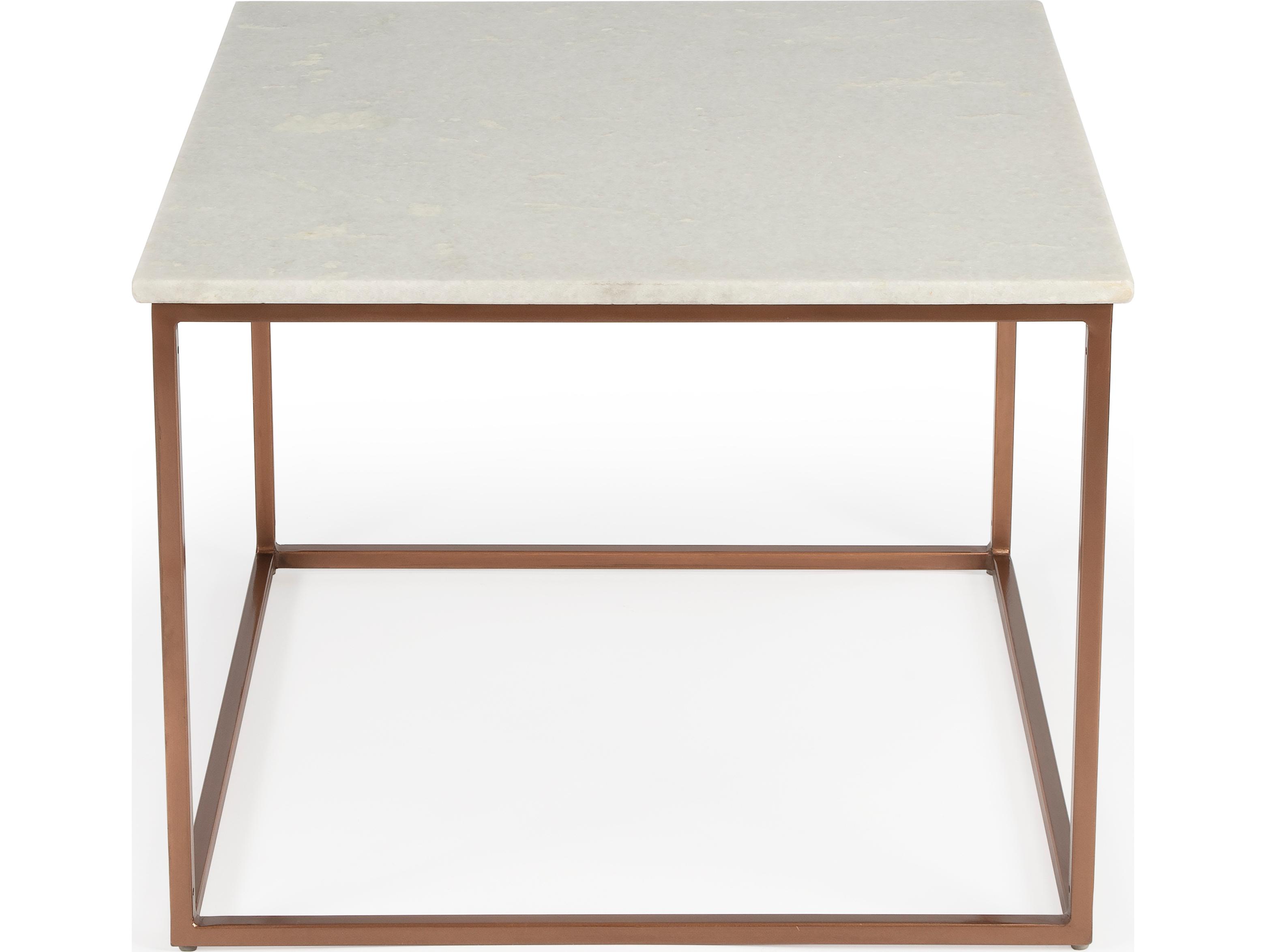 Butler Holland Square Marble & Metal Coffee Table