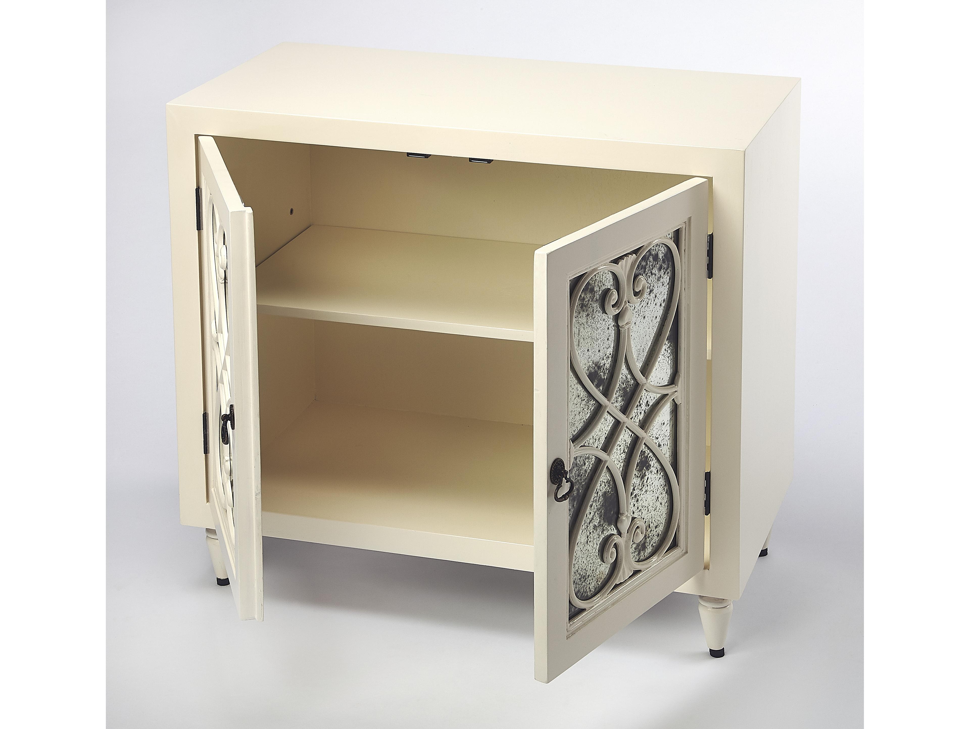 Butler Finney White Mindi Wood Accent Chest