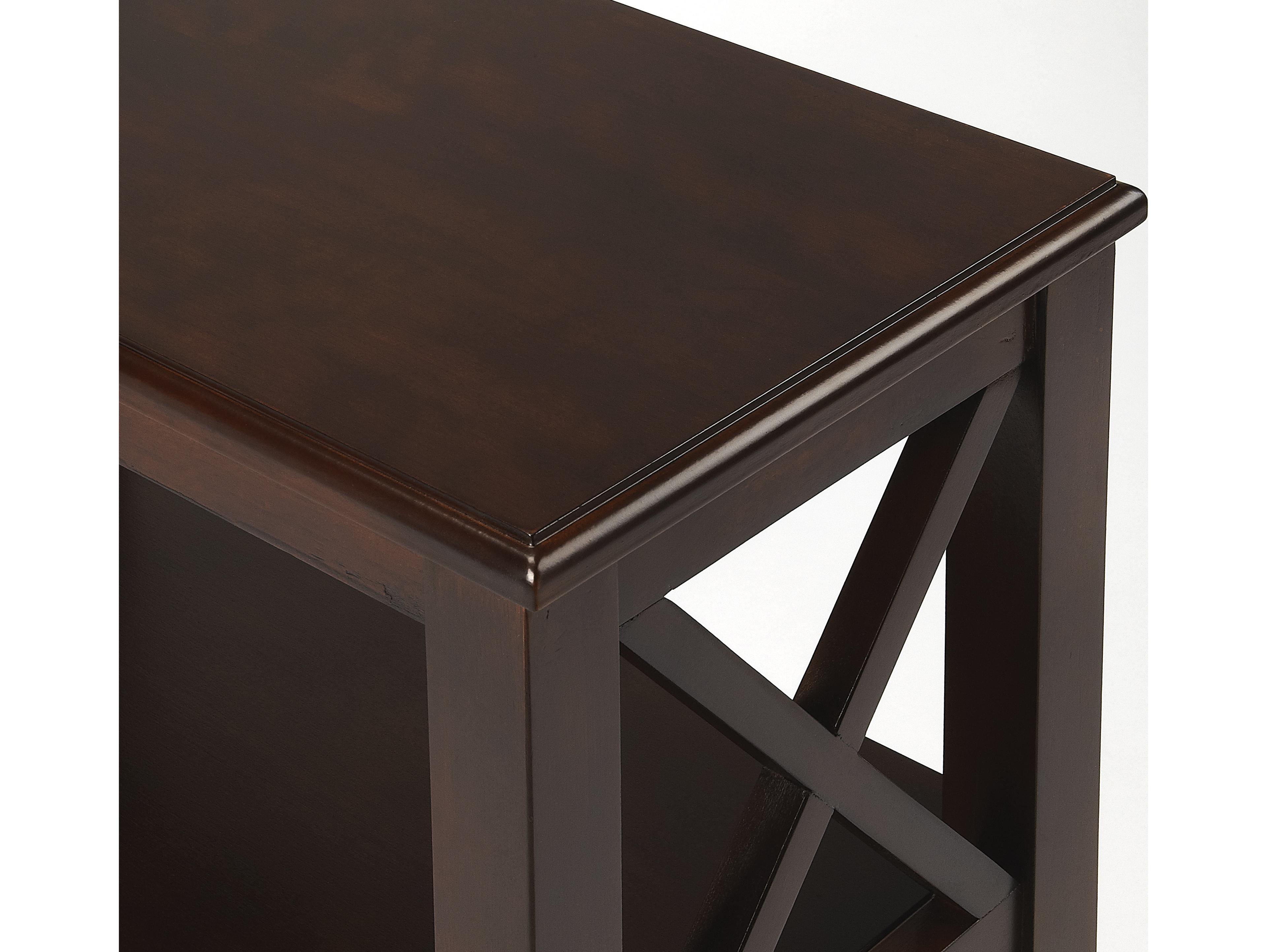 Butler Vance Cherry Bookcase