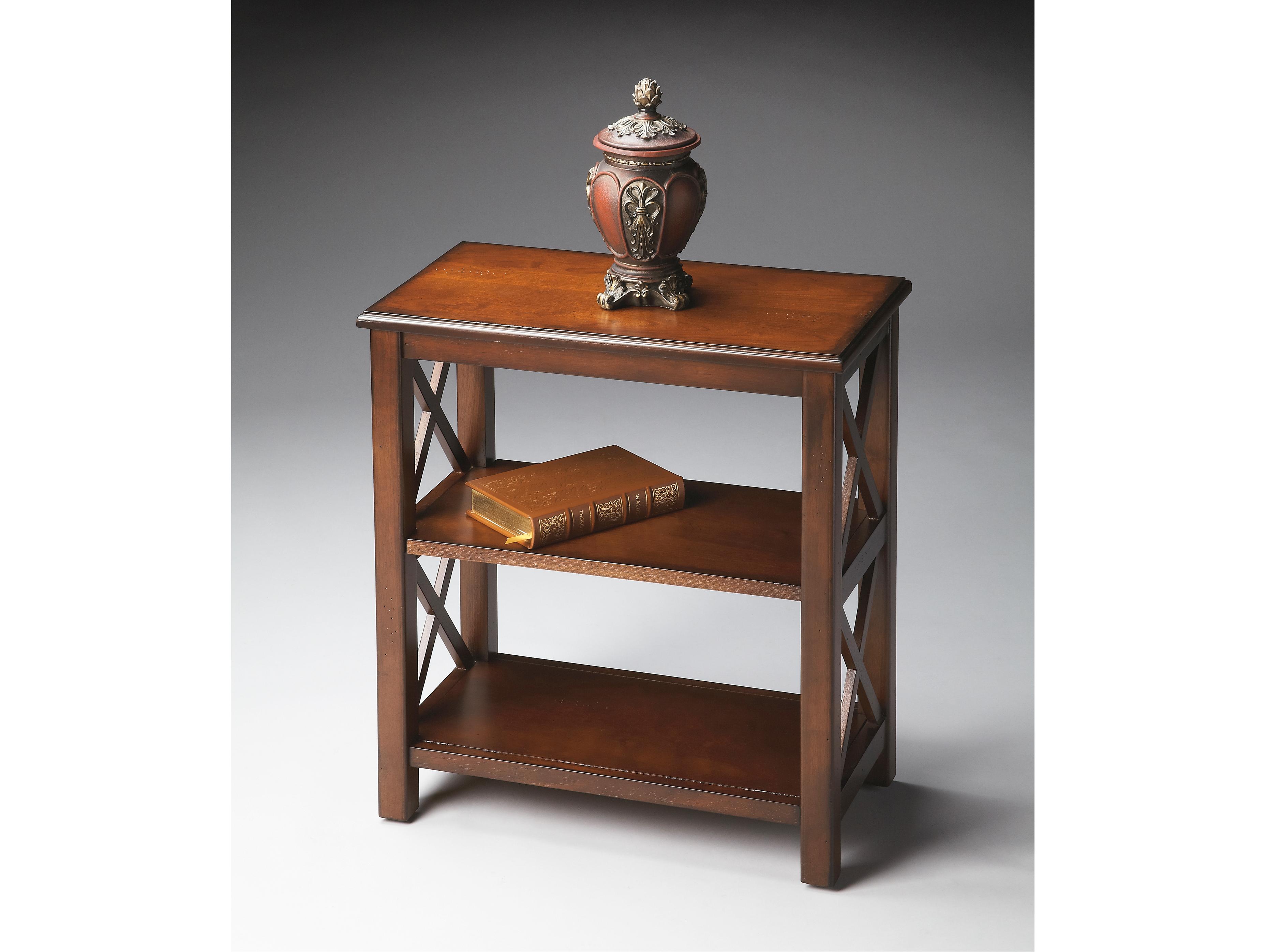 Butler Vance Cherry Bookcase