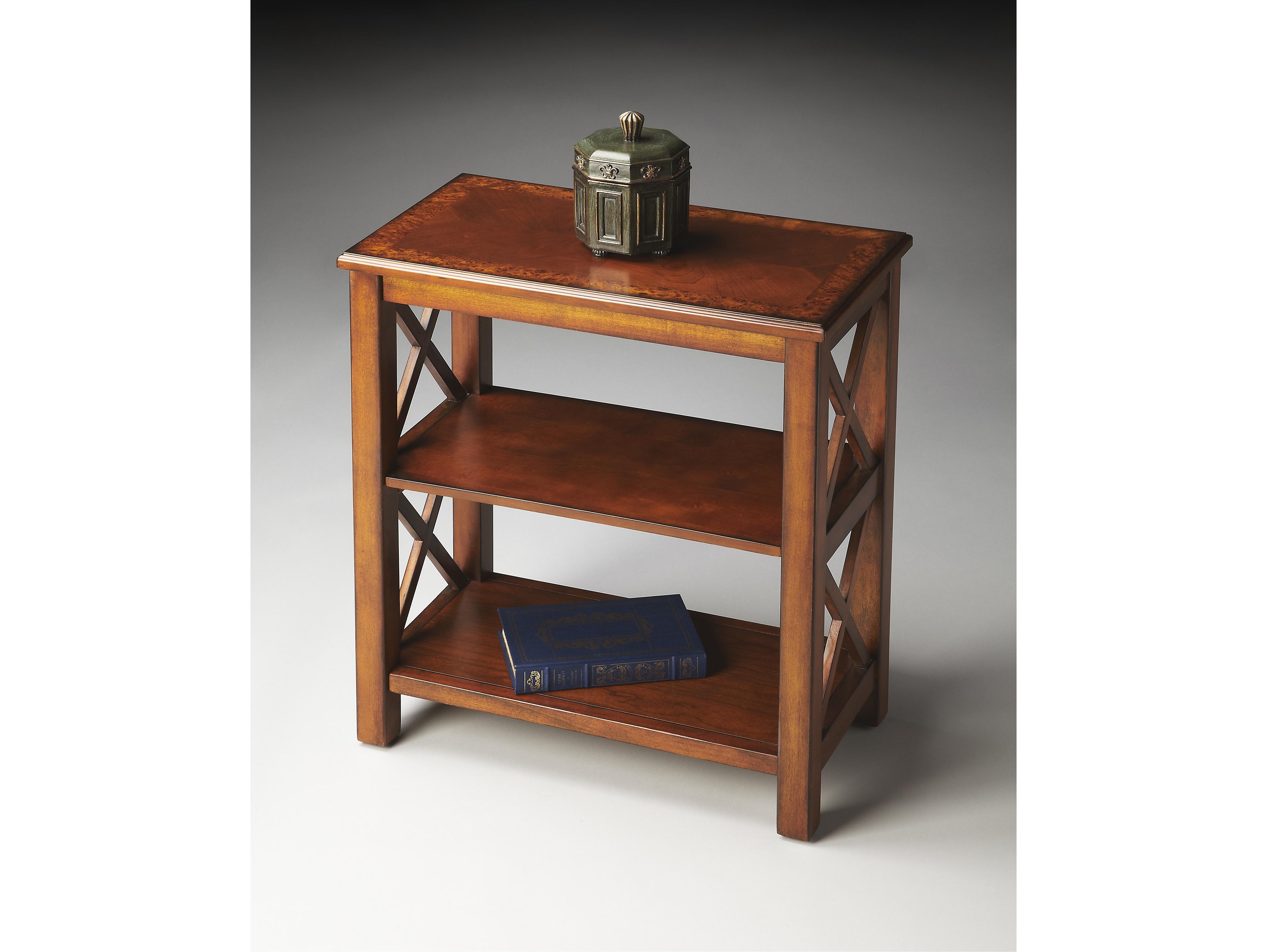 Butler Vance Olive Ash Bookcase